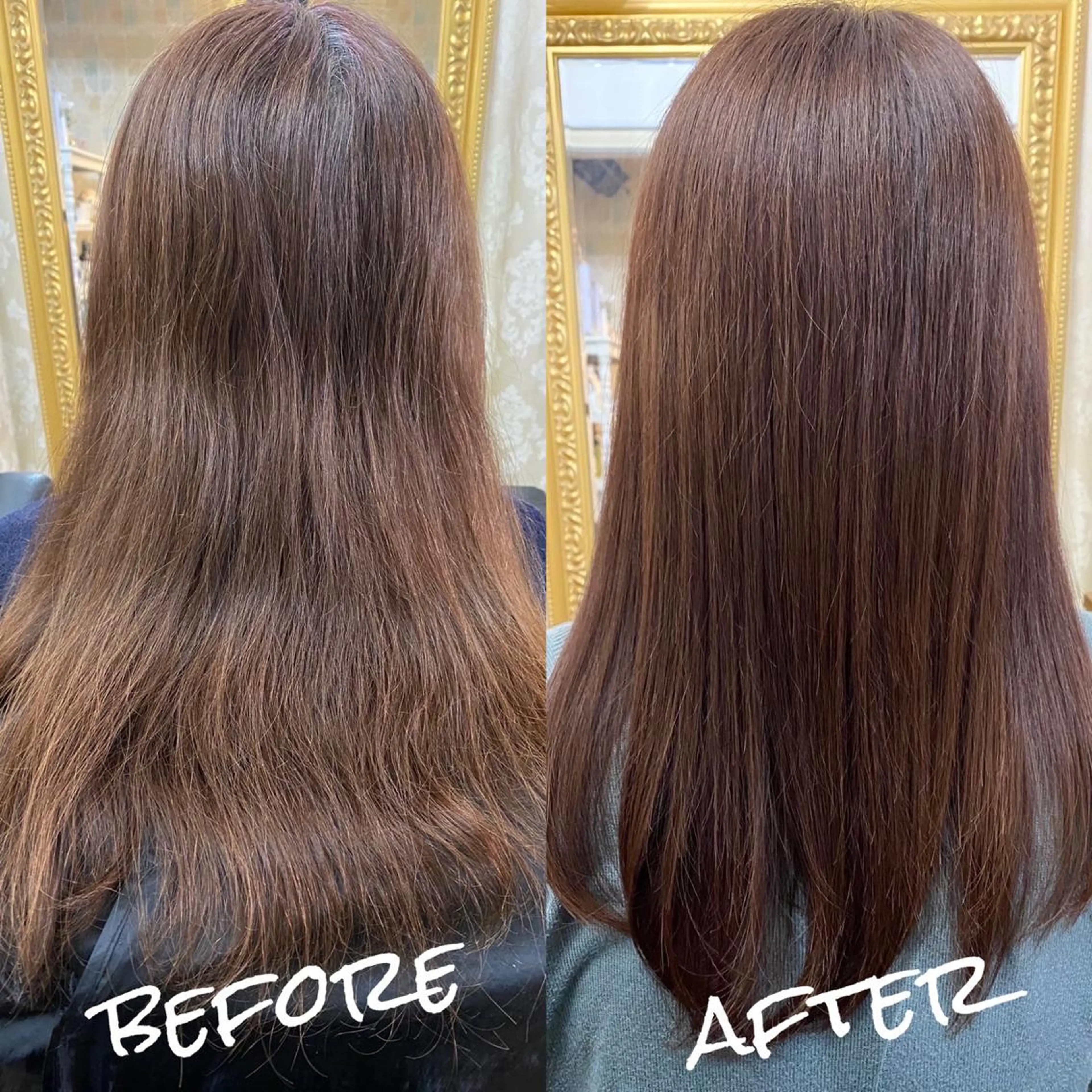 ロング パーマ ストレートパーマ GOLD BLACK所属・究極の艶髪！ 艶神！大矢祥央のヘアスタイル