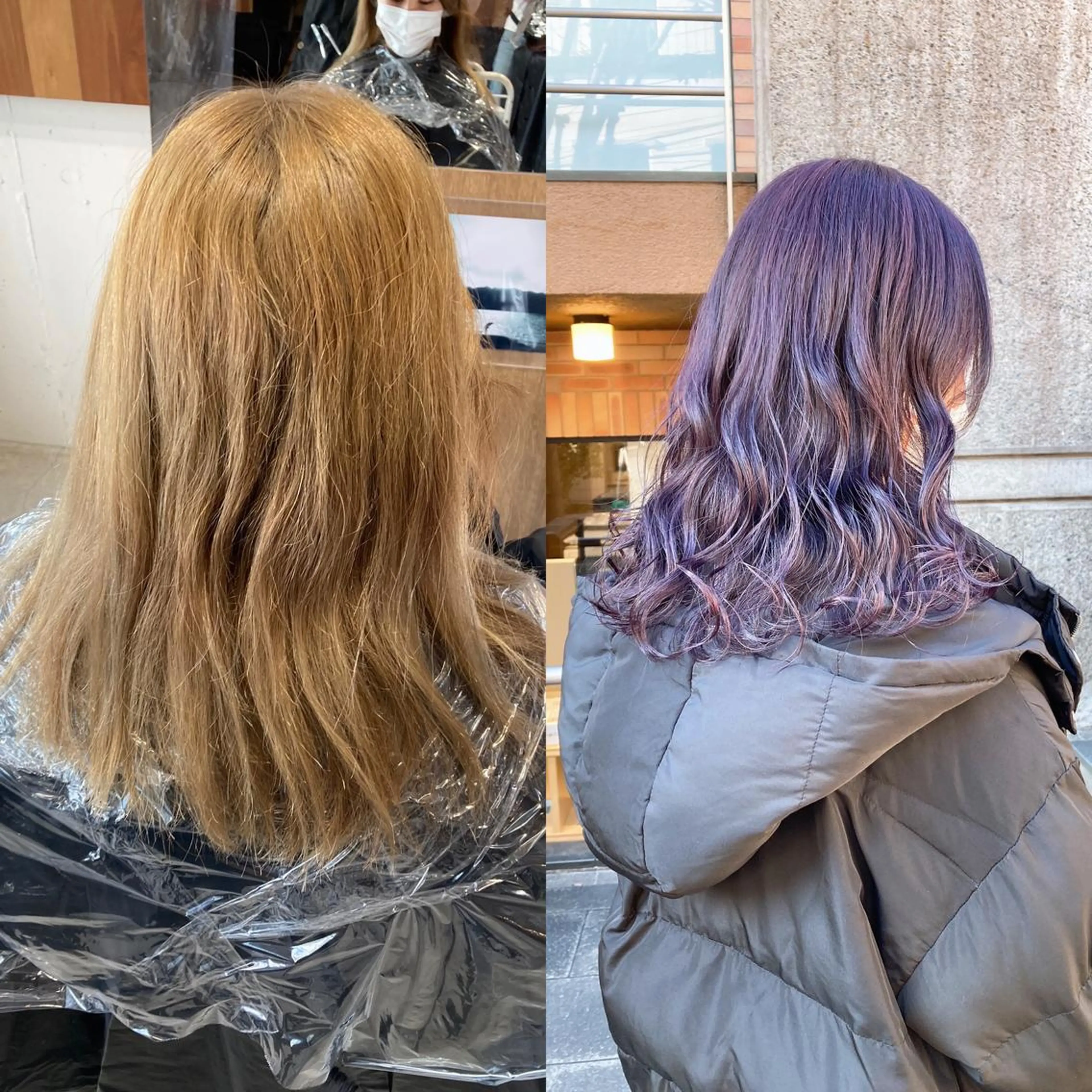カラー ブリーチ 💗モテ髪 ハイトーンあや💗のヘアスタイル