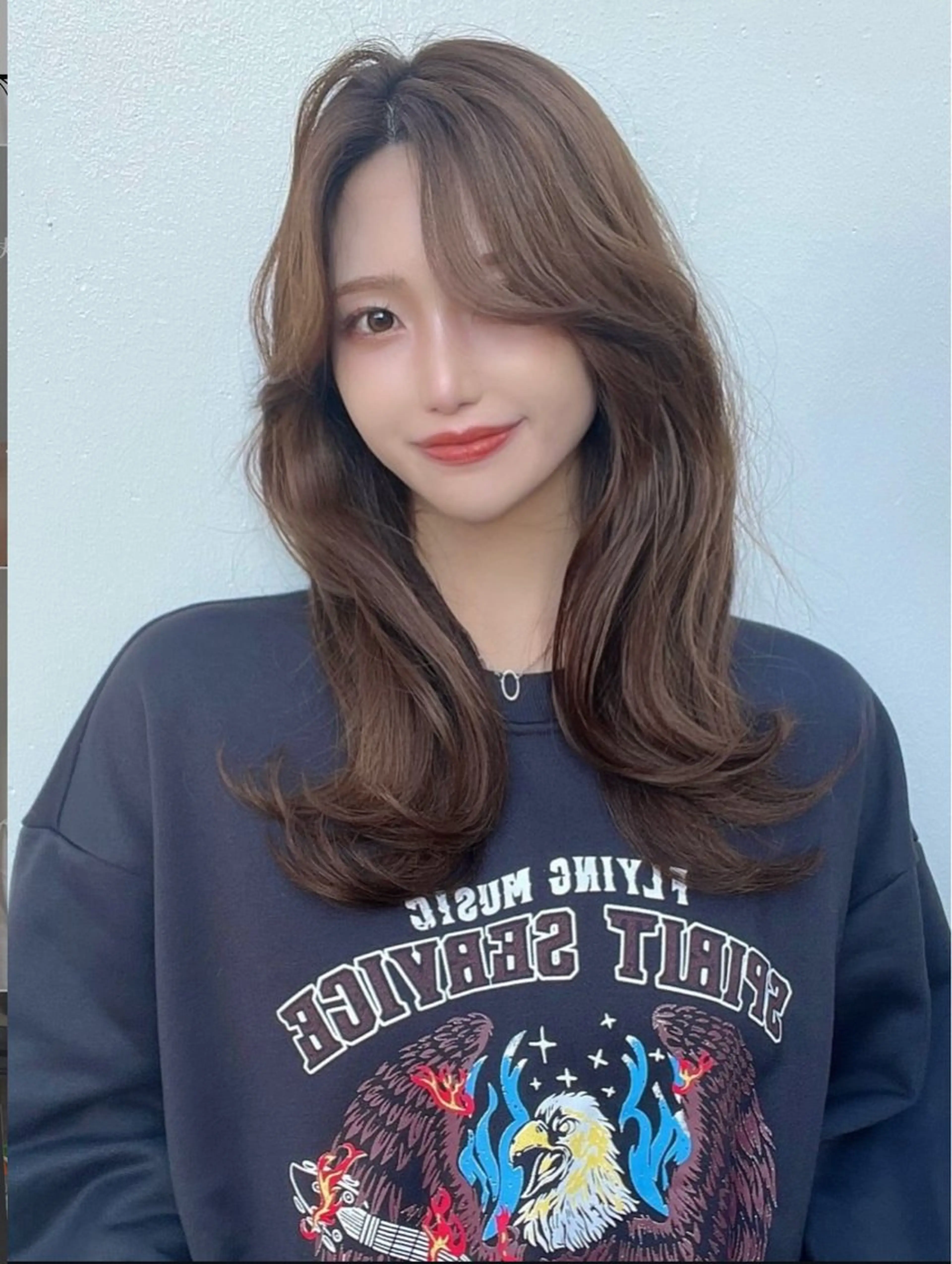 ミディアム Aura所属・丸山 心 / 艶カラーのヘアスタイル