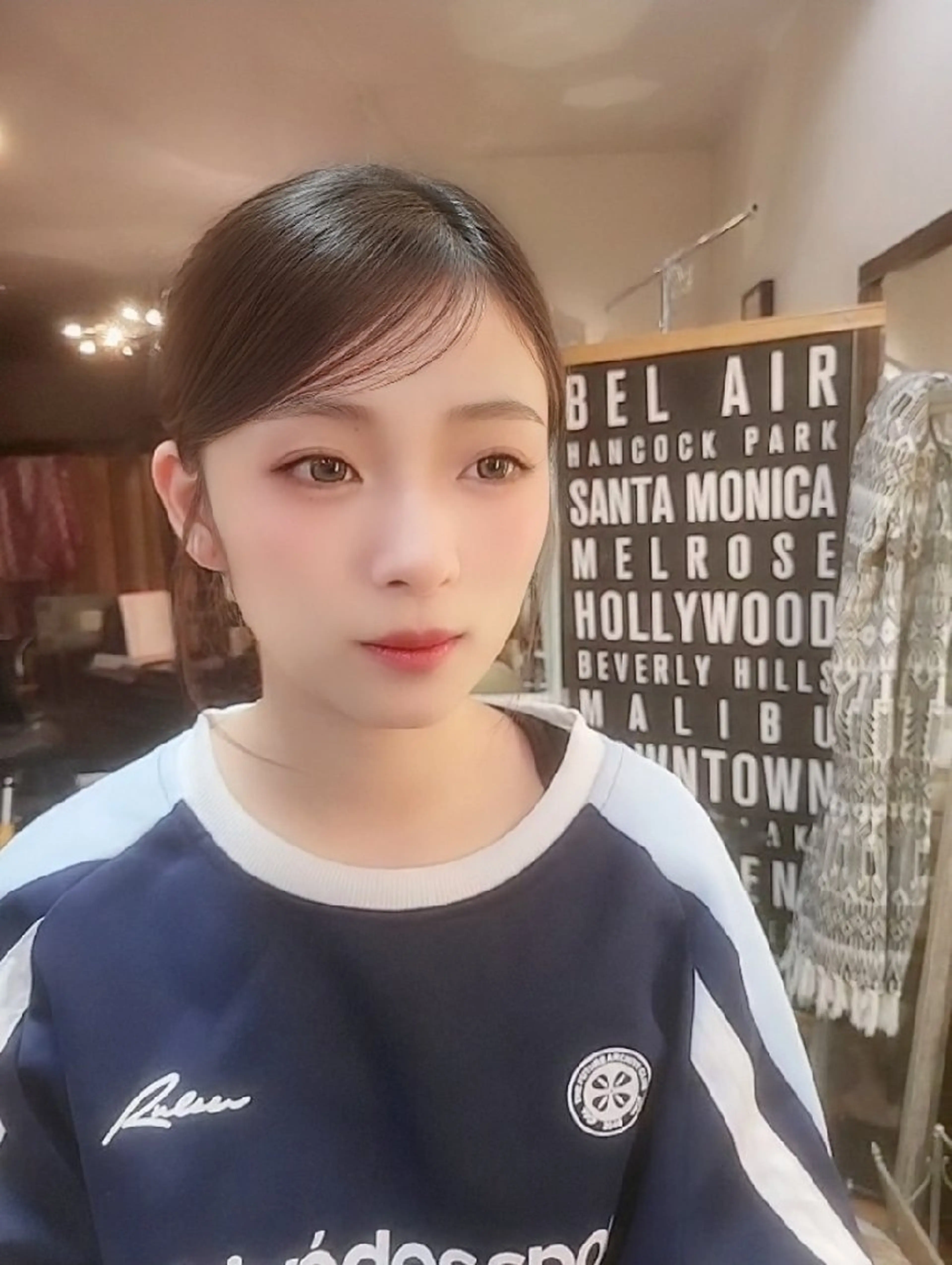 ミディアム カット 縮毛矯正 トリートメント sinistra シニストラ　足利山下店所属・シニストラ足利 原宿表参道のカラーのヘアスタイル