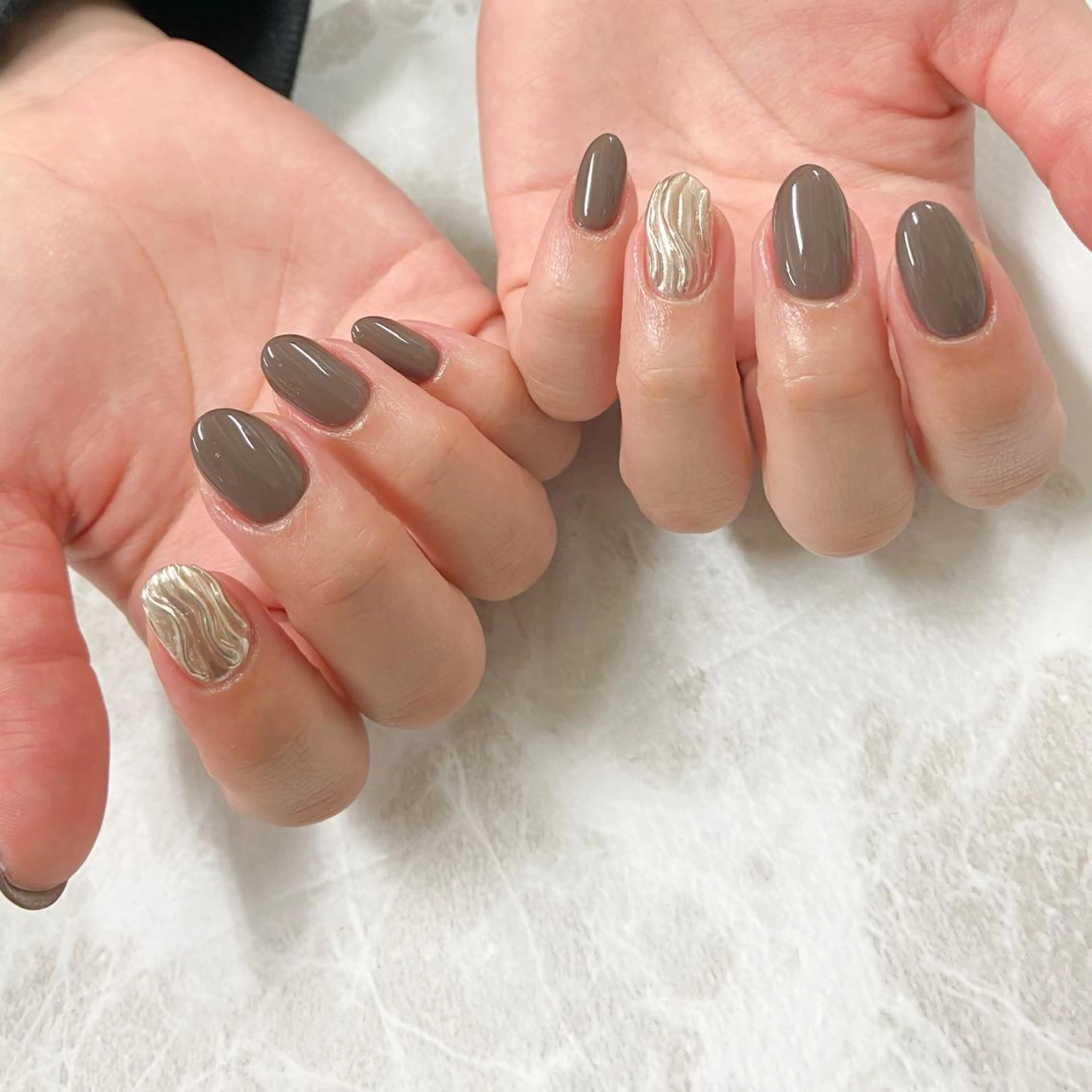 ネイル ハンドネイル 黒沢 直子のネイルデザイン