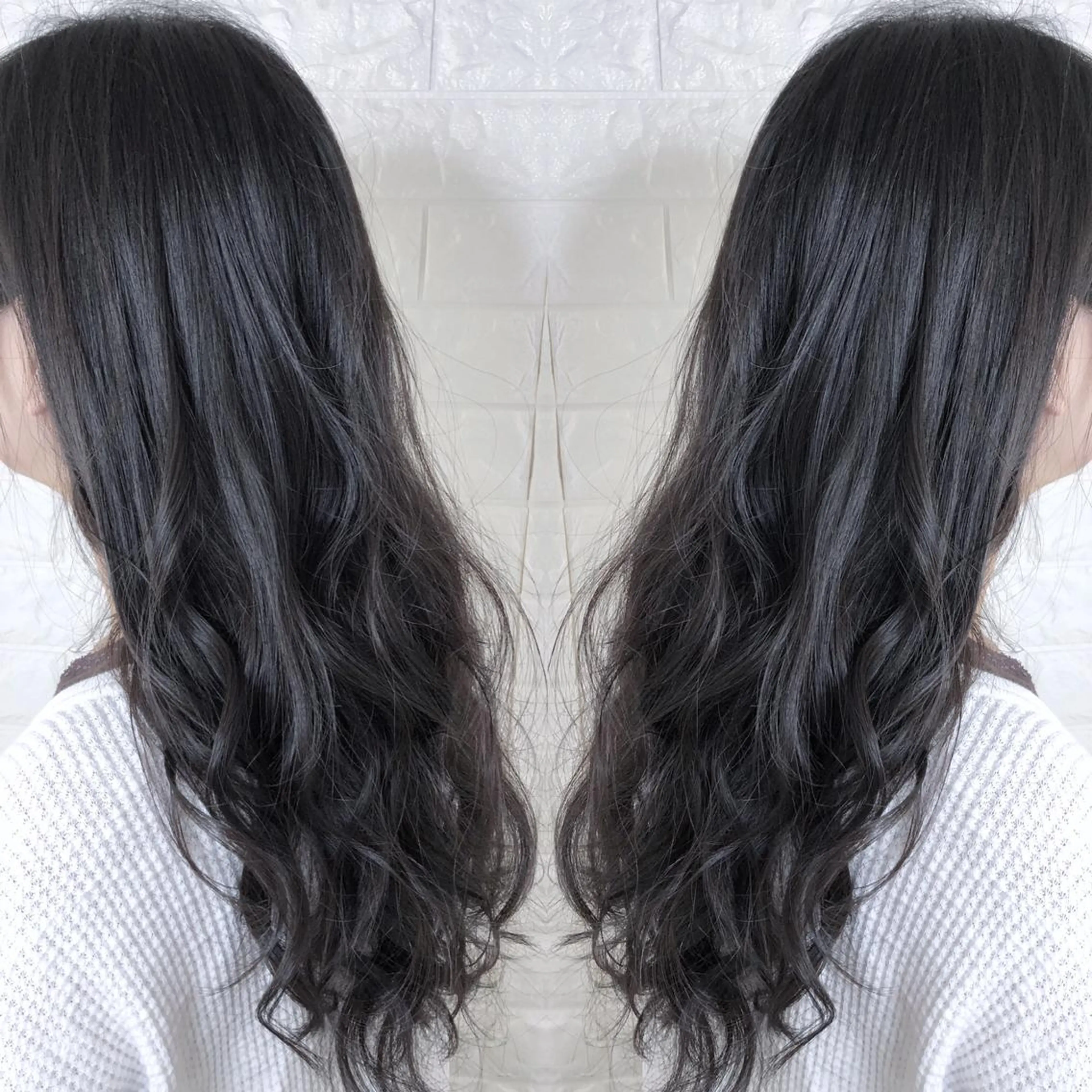 ロング 縮毛矯正/髪質改善 主税巧一のヘアスタイル