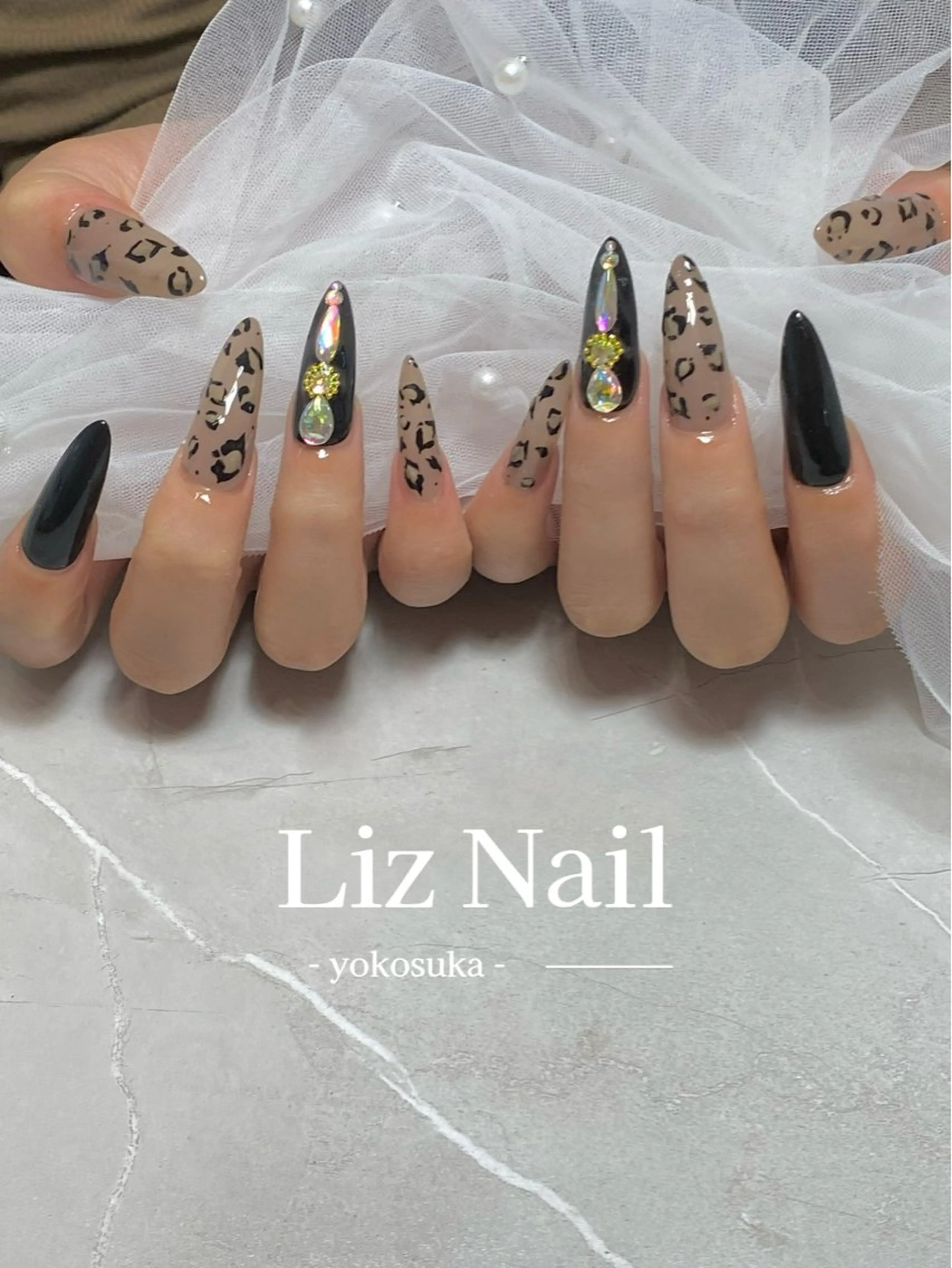 ネイル ハンドネイル LizNail MARINAのネイルデザイン