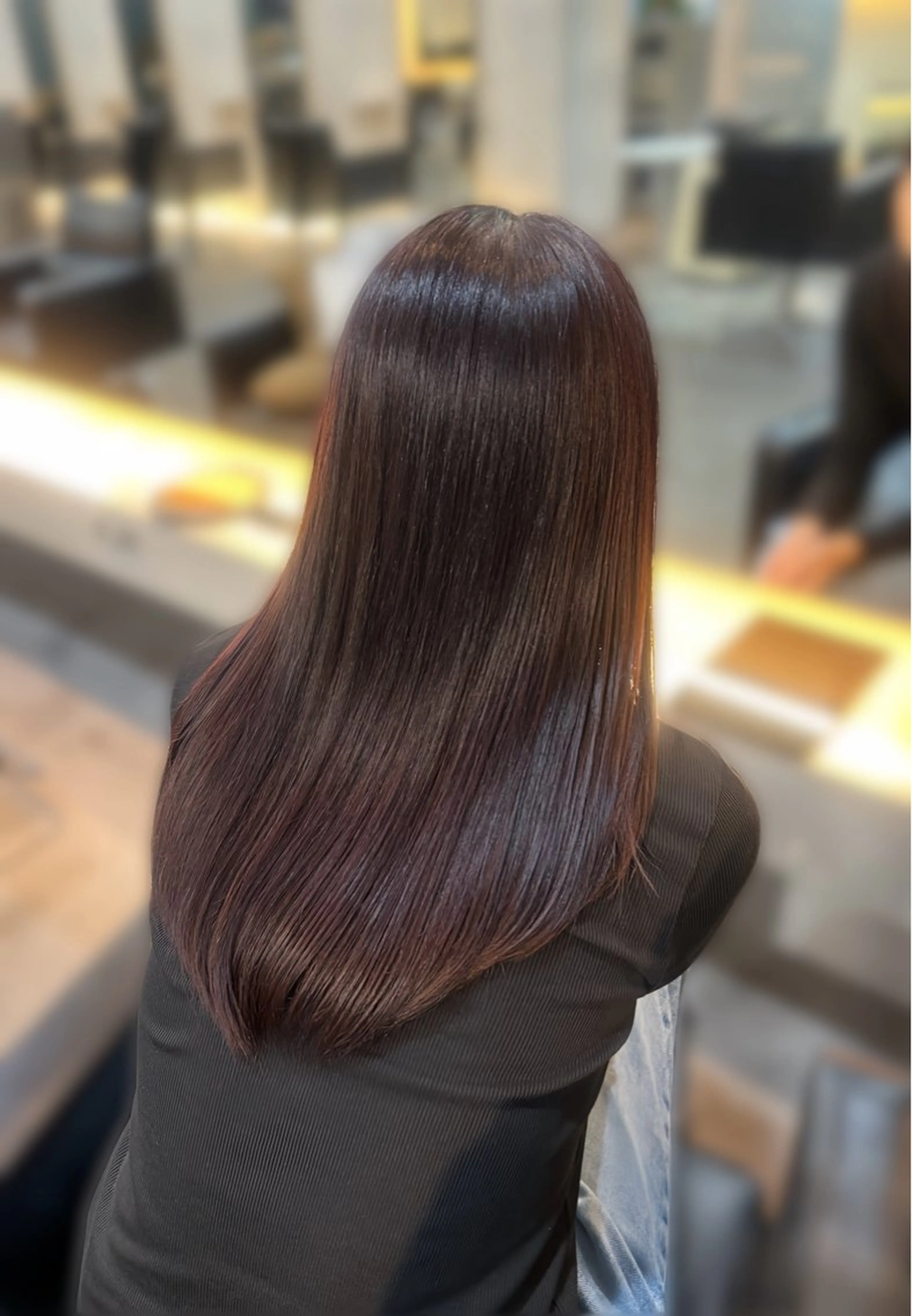 セミロング ヘアカラー 赤み・黄み消し/ 透明感/🍃そうたのヘアスタイル