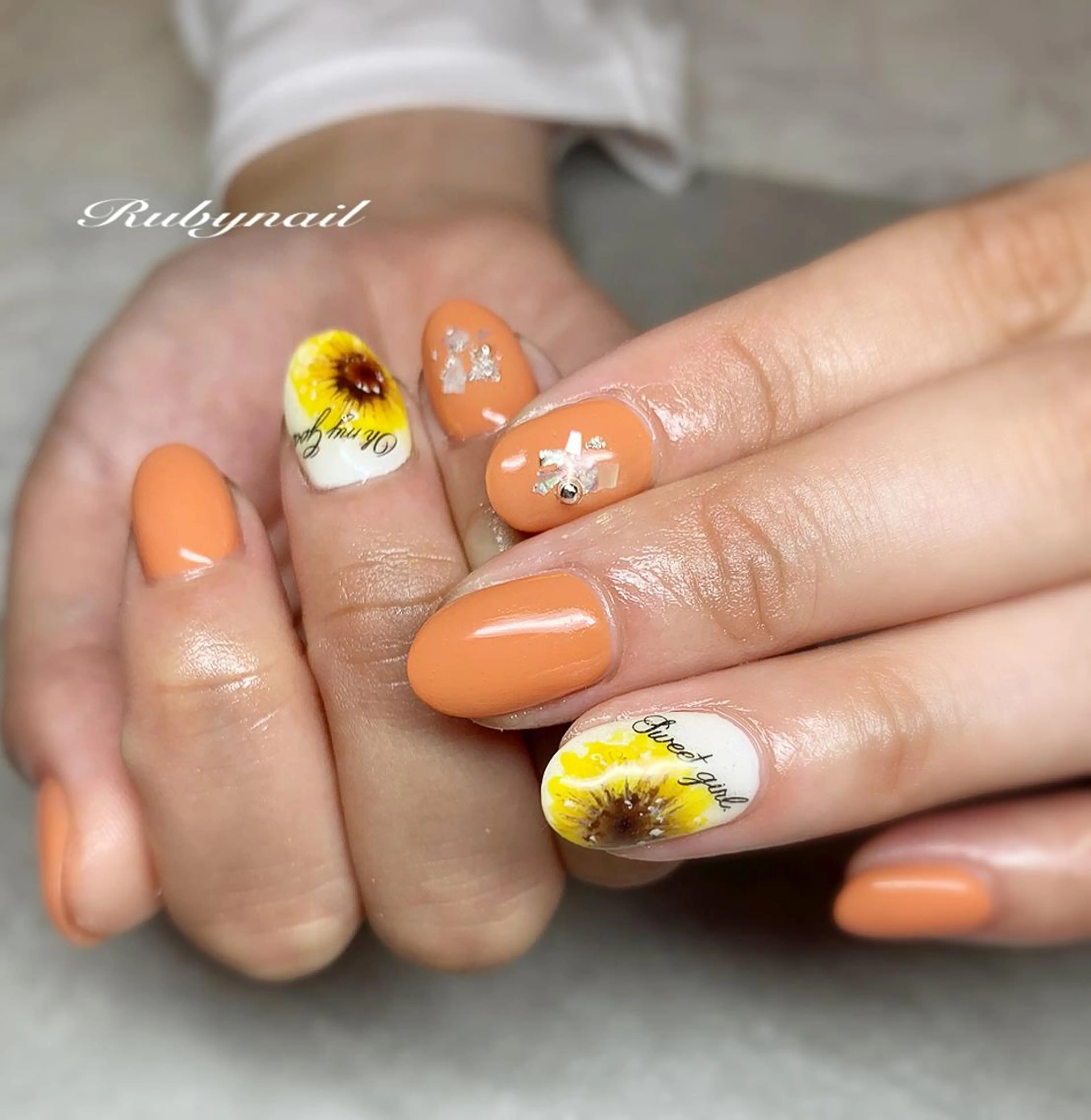 ネイル 夏ネイル Rubynail所属・プライベートサロン Rubynailのネイルデザイン