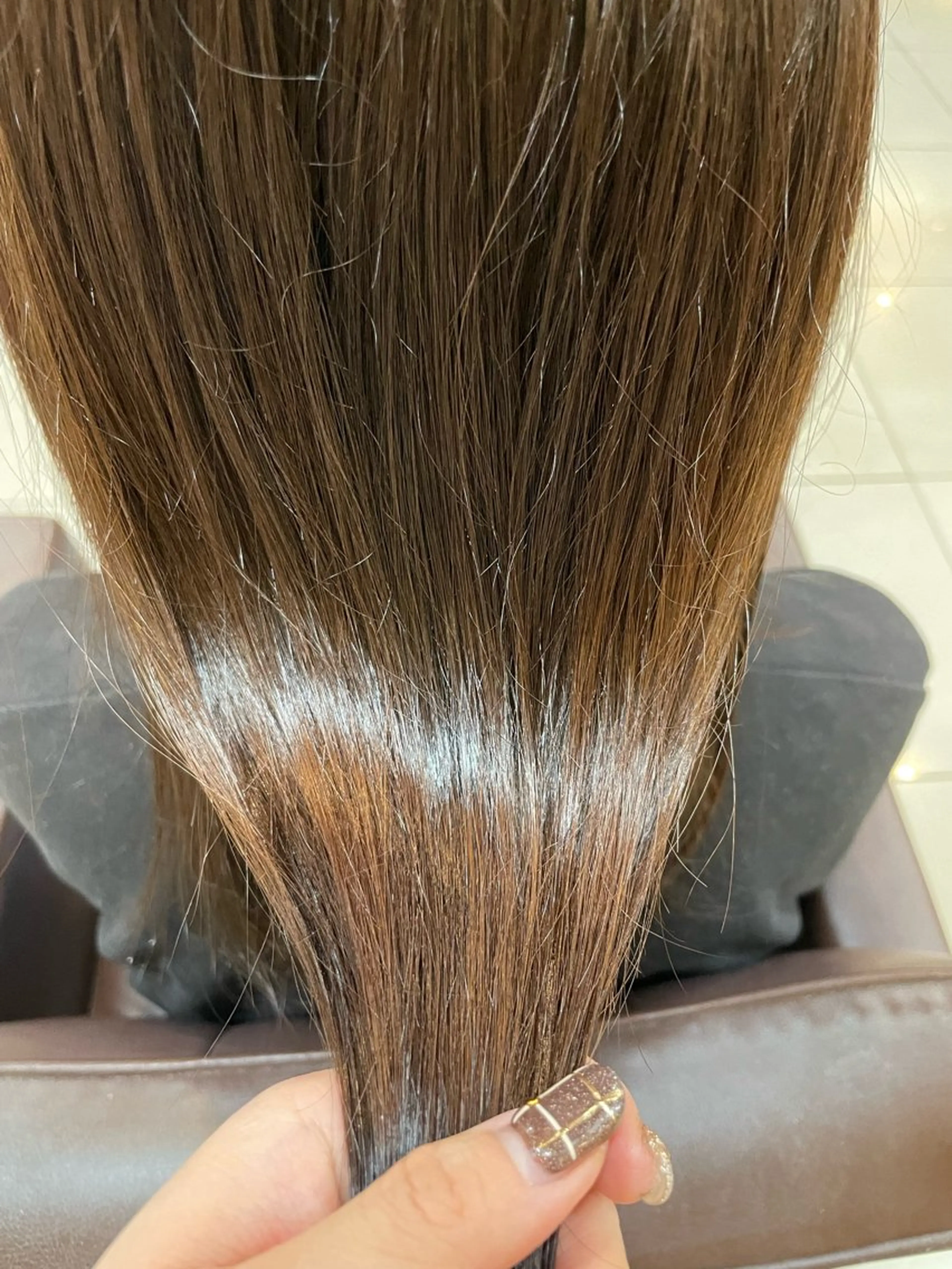 セミロング ヘアカラー トリートメント まつパ/マツエク🤎 艶カラー/ゆり♡⃛のマツエク・マツパデザイン