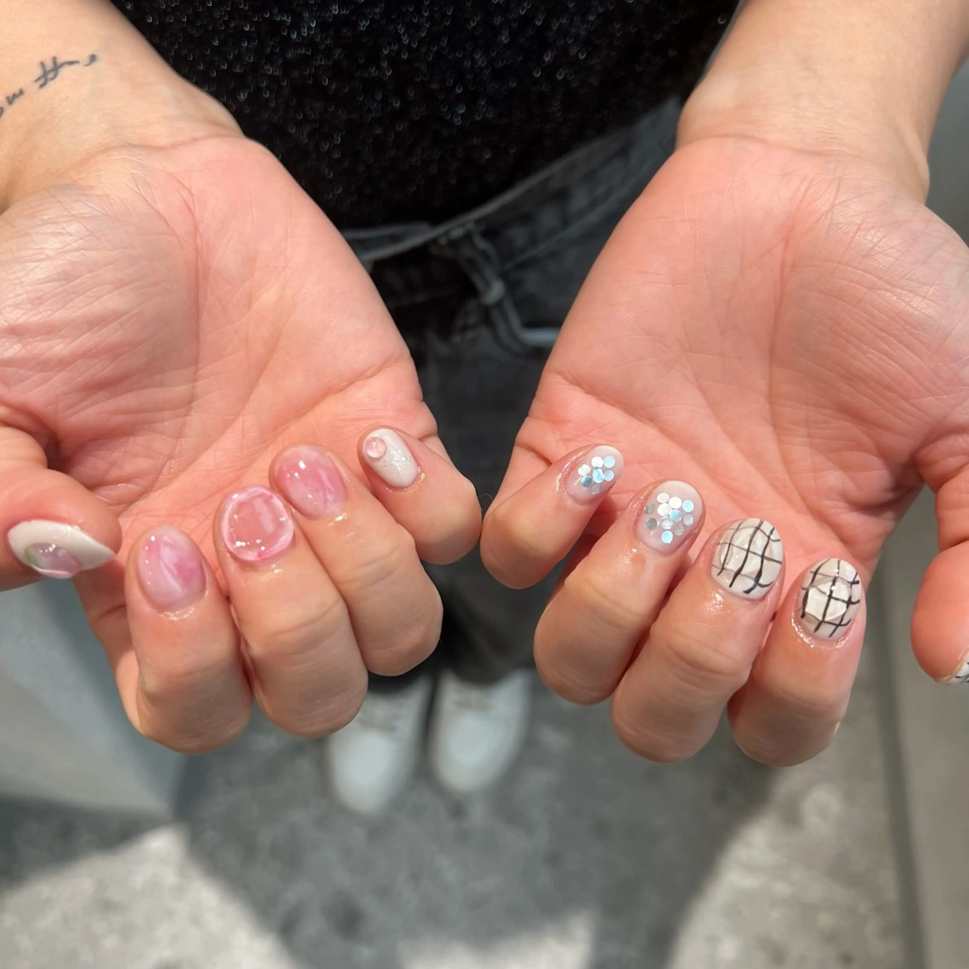 ネイル アートネイル 持ち込み Rommy Arisaのネイルデザイン