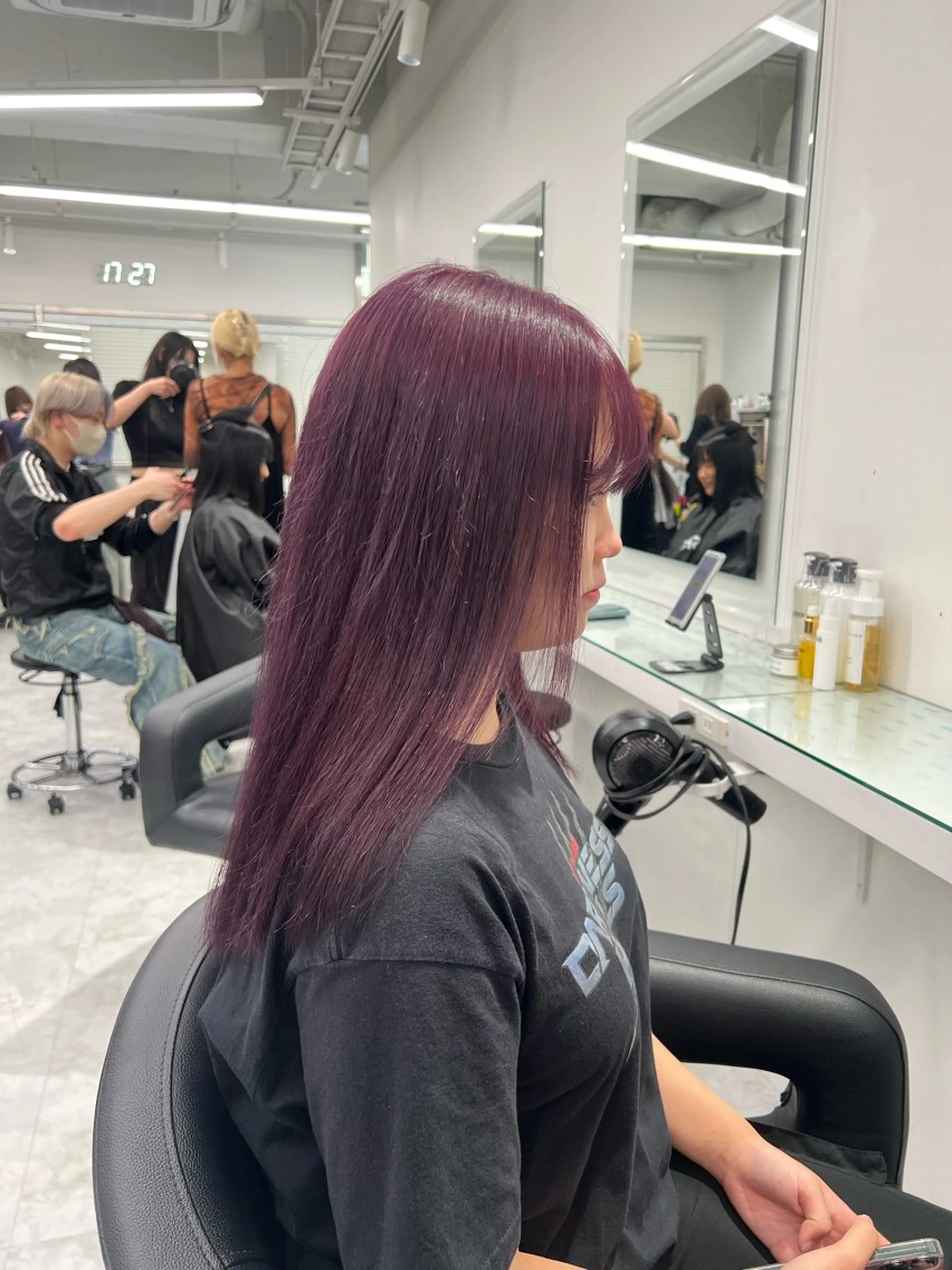 カラー ヘアカラー トリートメント ブリーチなし透明感 💗RYOTAのヘアスタイル