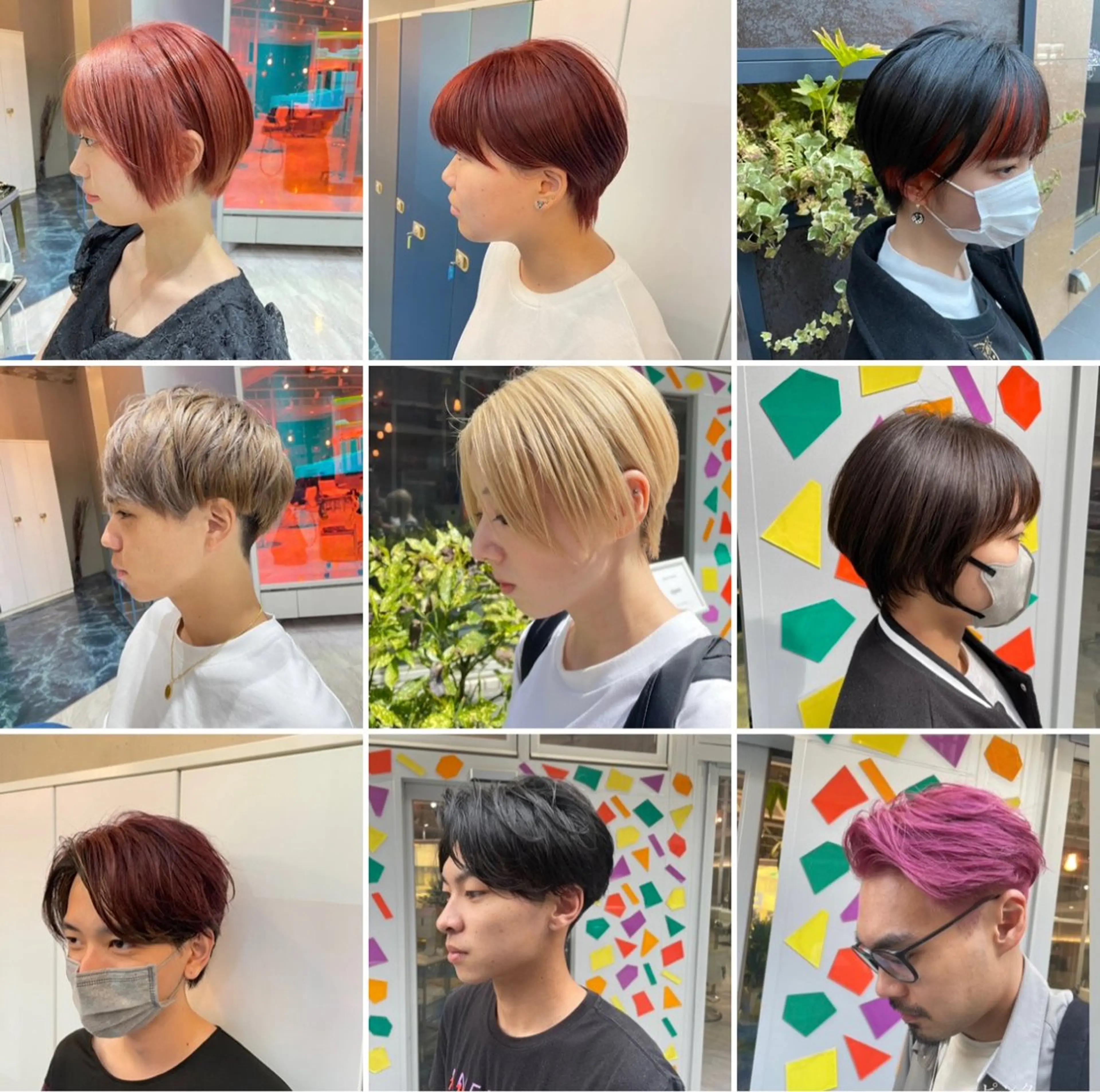 ショート カット ショート 嶋津祥希のヘアスタイル