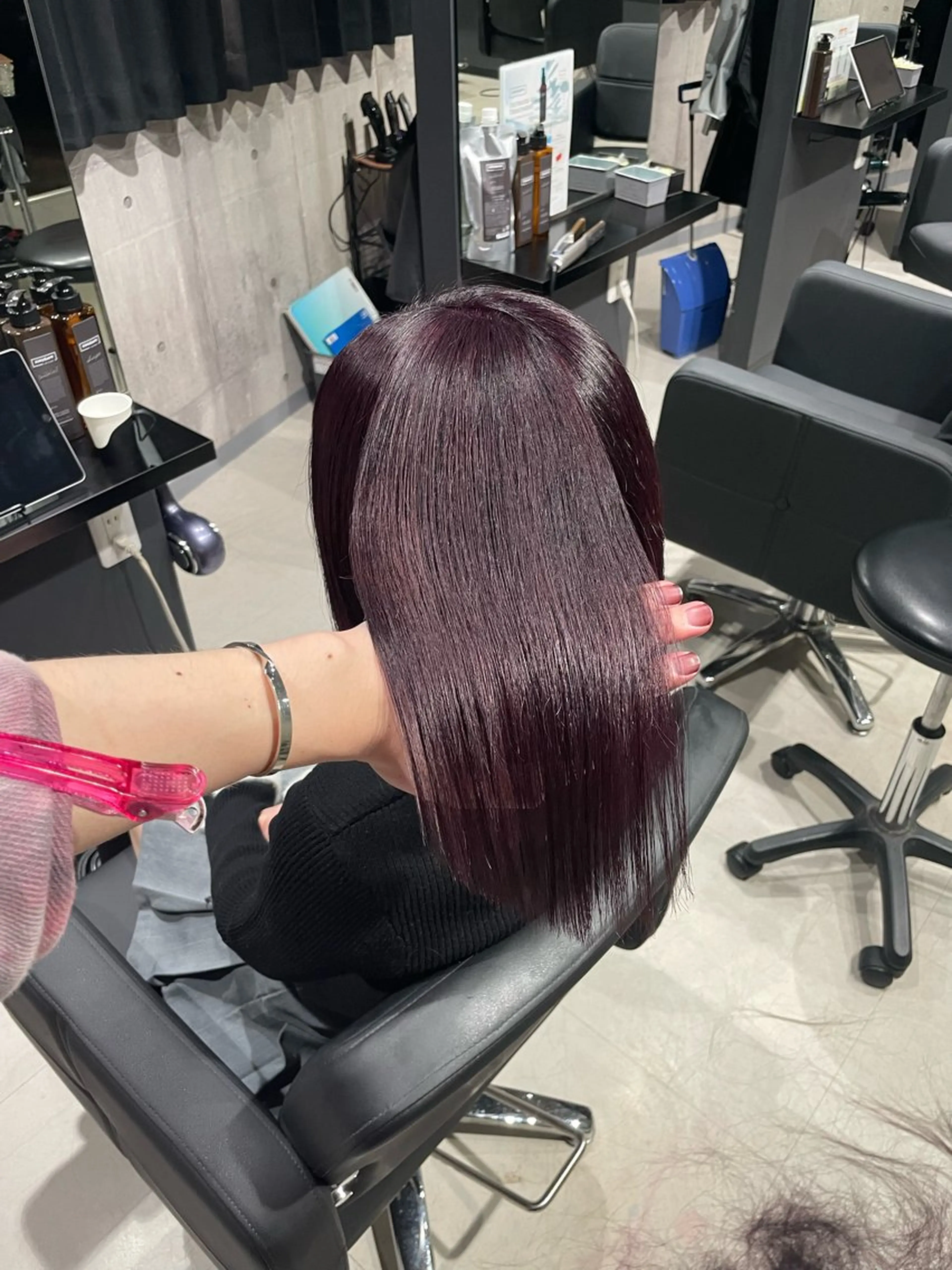 ショート カラー ラベンダーカラー ピンクカラー ピンクラベンダー 髪質改善/艶カラー Hiroakiのヘアスタイル