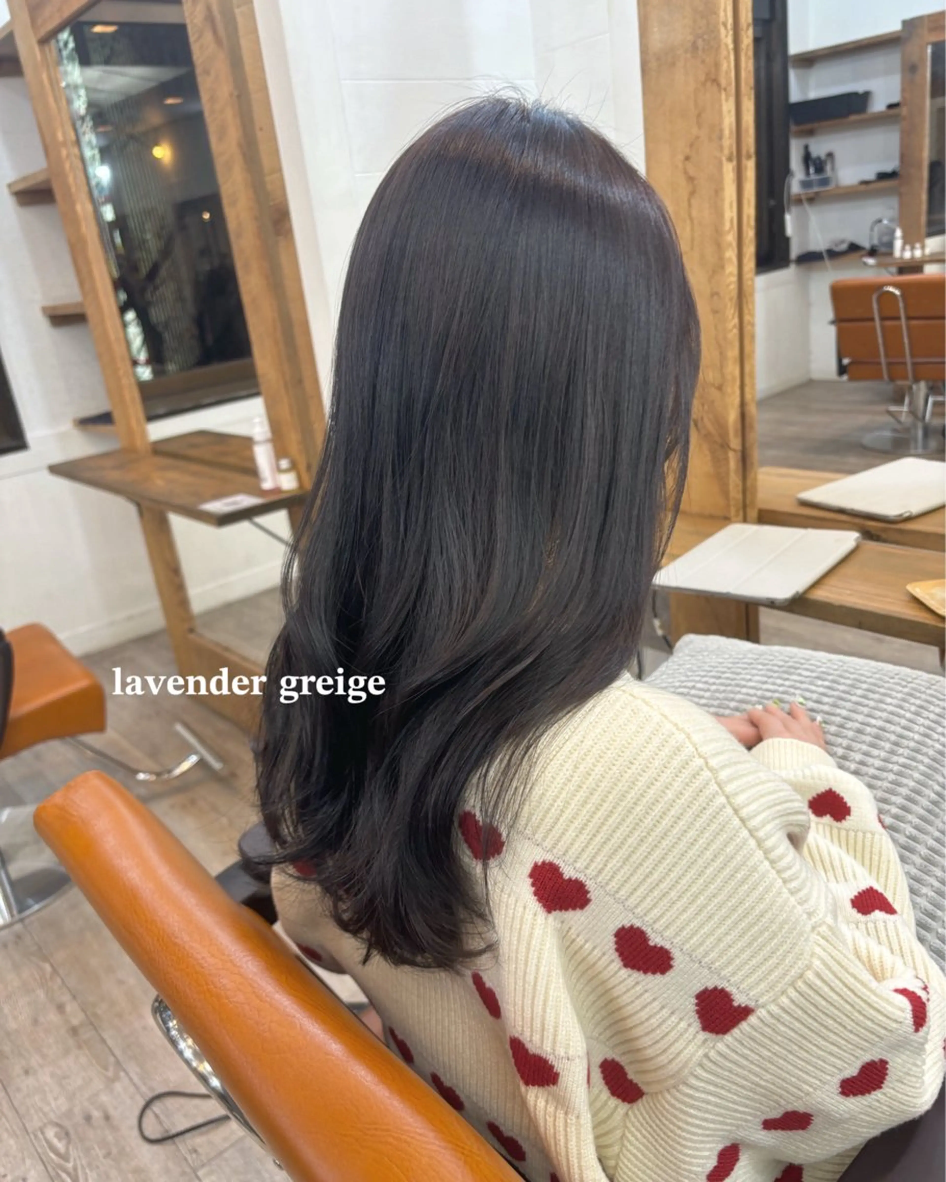 ロング カラー 広島/わかな/ヘア セット/オリーブのヘアスタイル