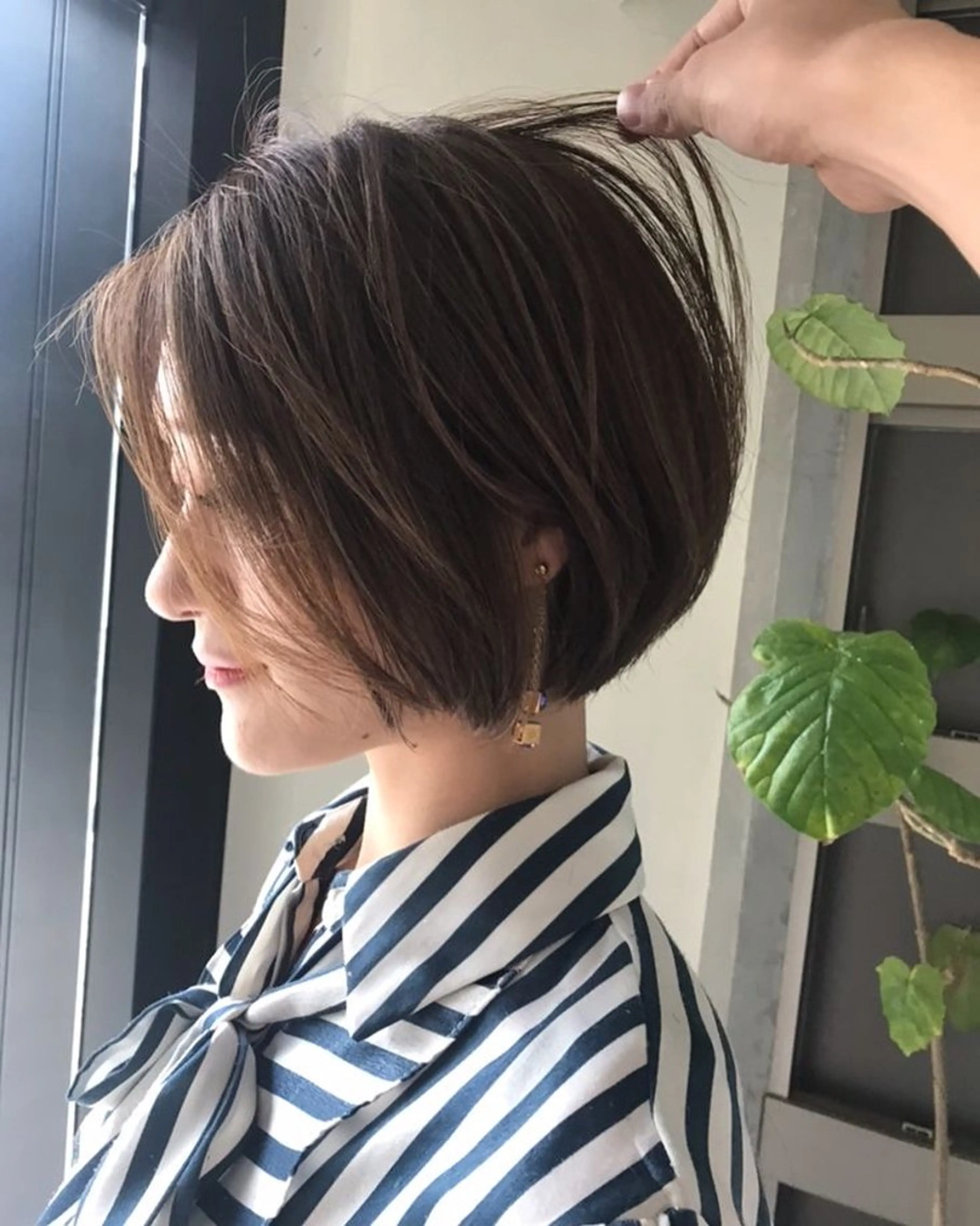 ショート 透け感hair/ ボブ/大世のヘアスタイル