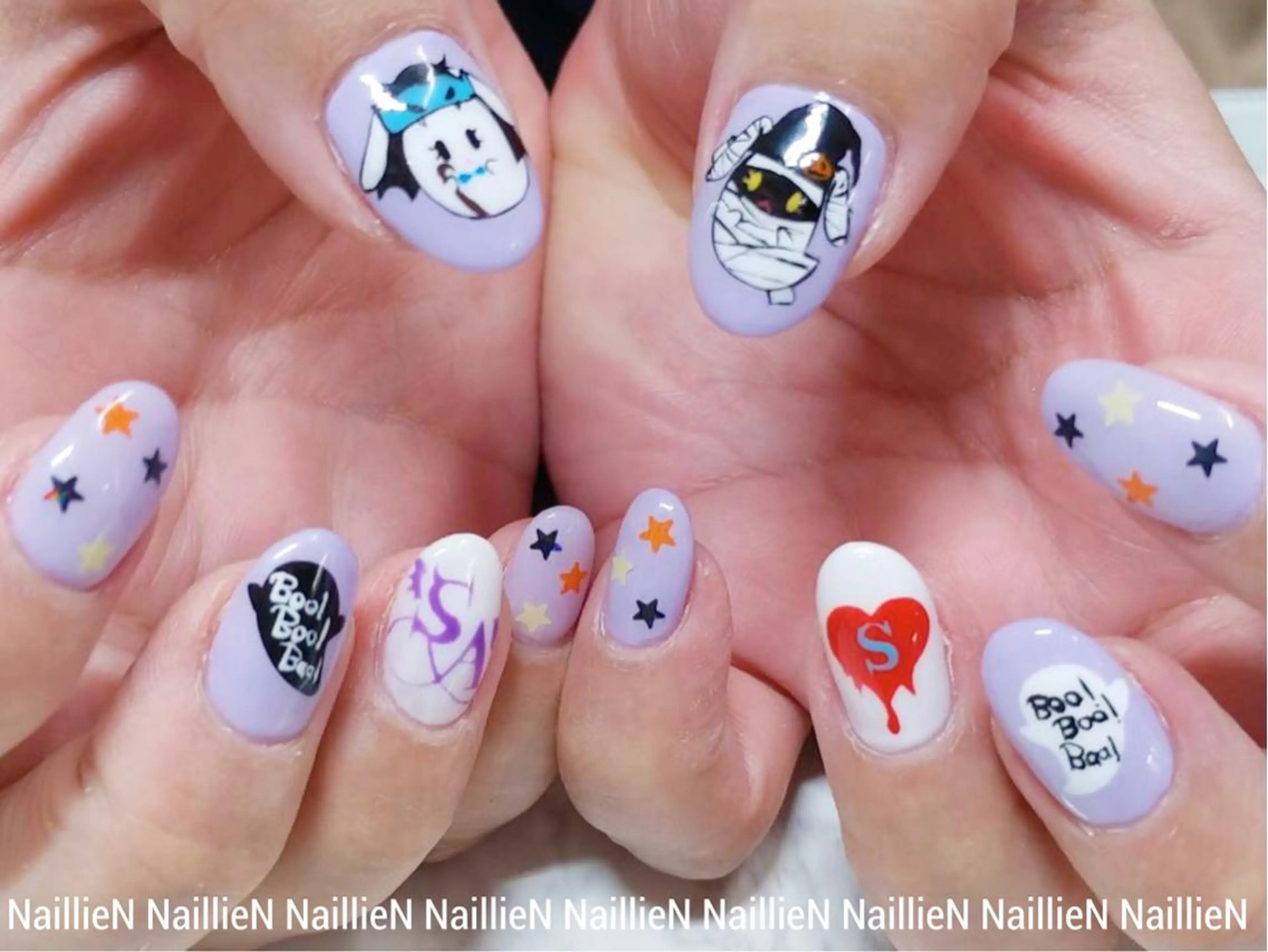 ネイル ハロウィン Nail lieNのネイルデザイン