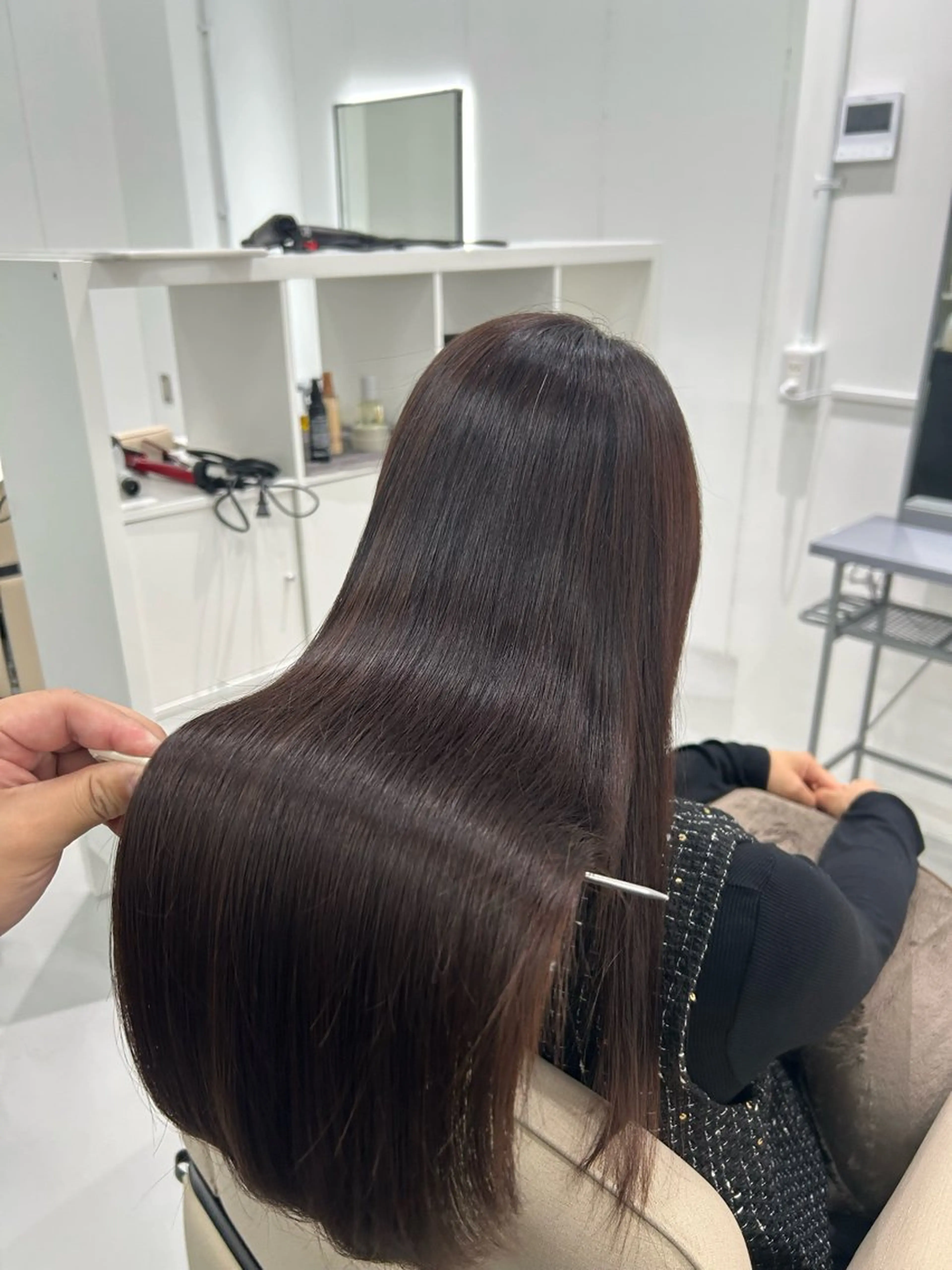 ロング カラー 髪質改善 宗近 拓磨のヘアスタイル