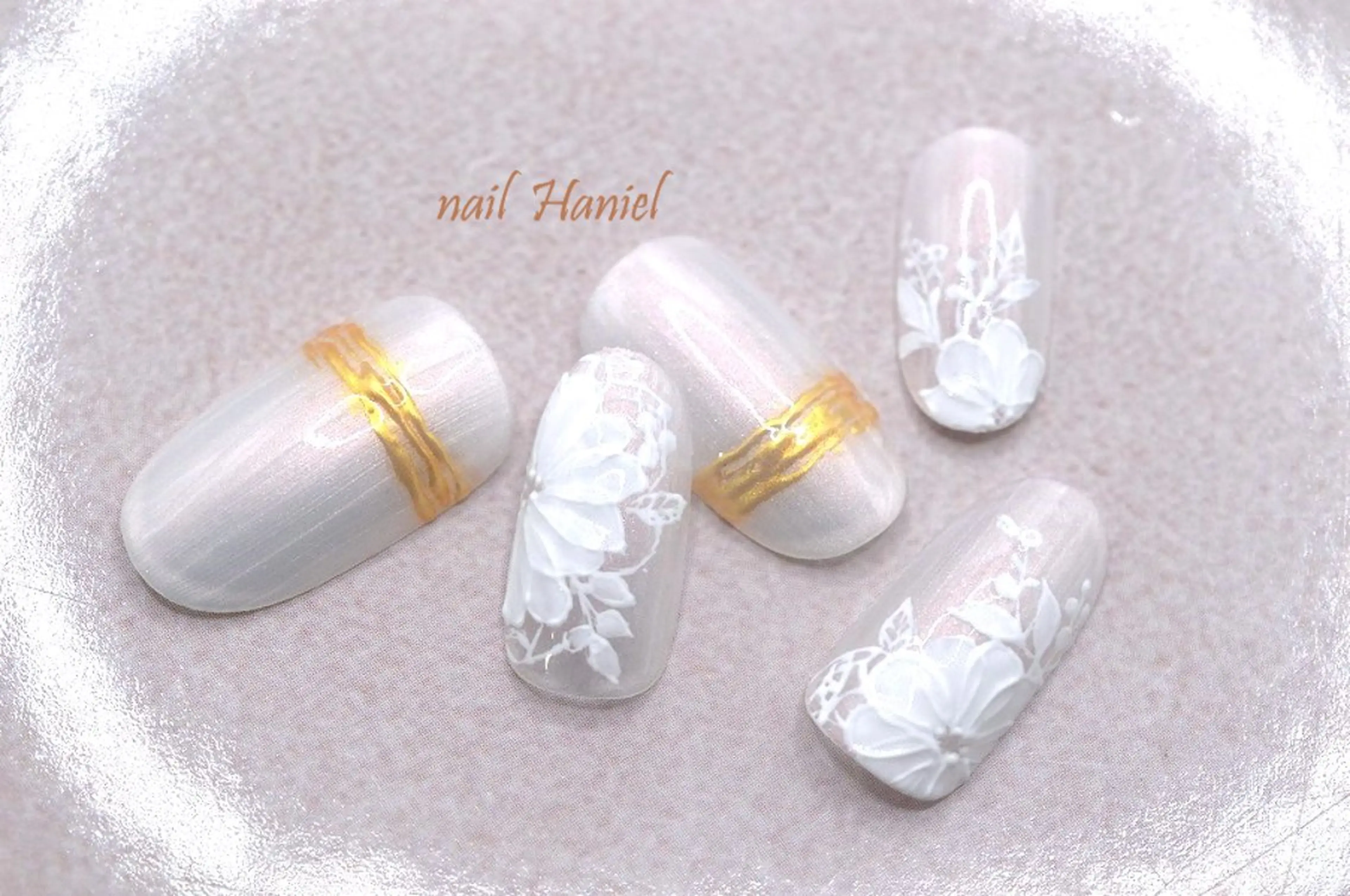 ネイル アートネイル フットネイル ジェルネイル グラデーション オフィスネイル ハンドネイル nail Haniel所属・半蔵門サロンハニエル 魅神 ちよのネイルデザイン