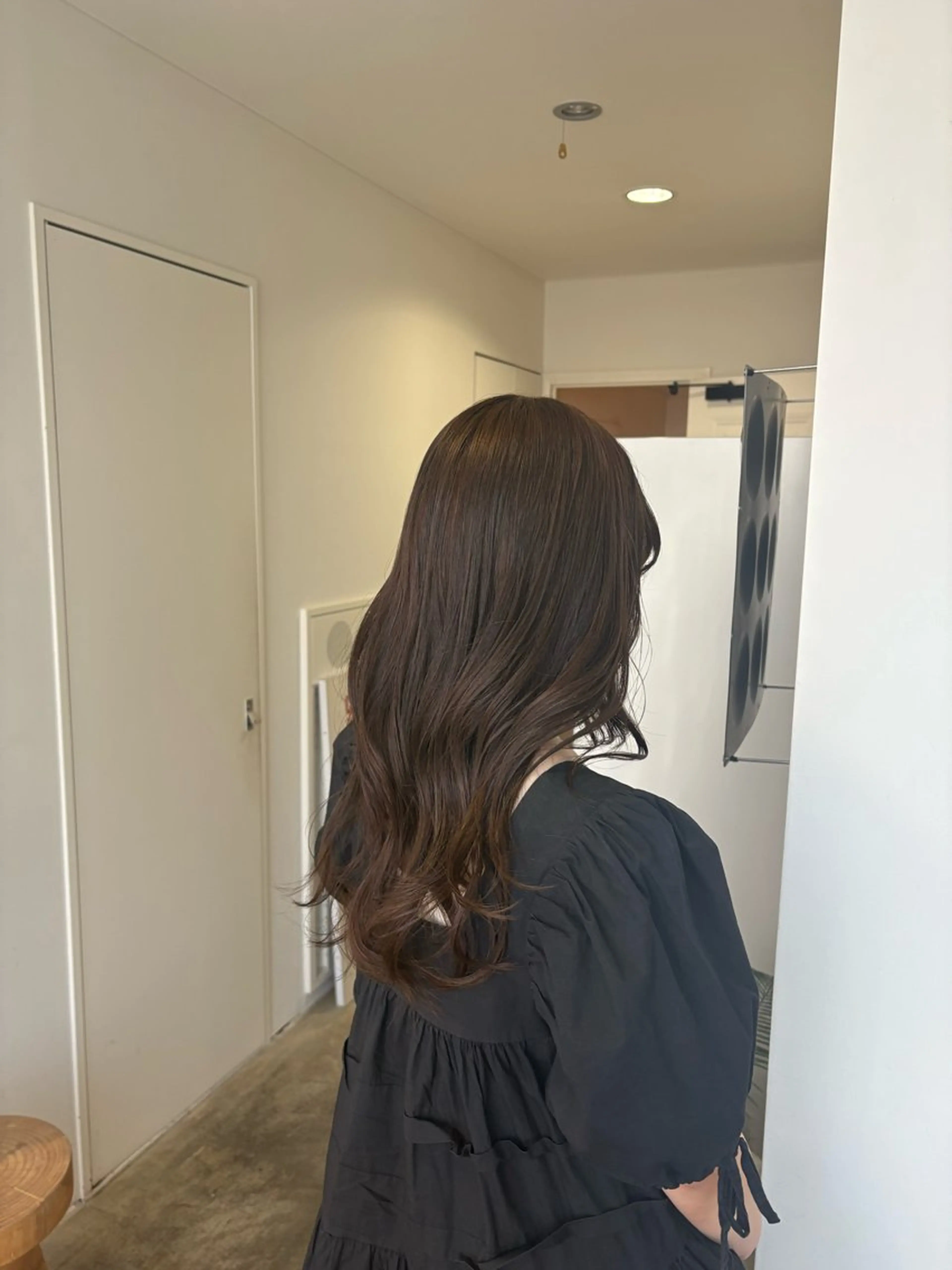 ロング カラー ブリーチ ヘアカラー トリートメント ヘッドスパ Jr.スタイリスト ヨシノヒメカ　梅田のヘアスタイル