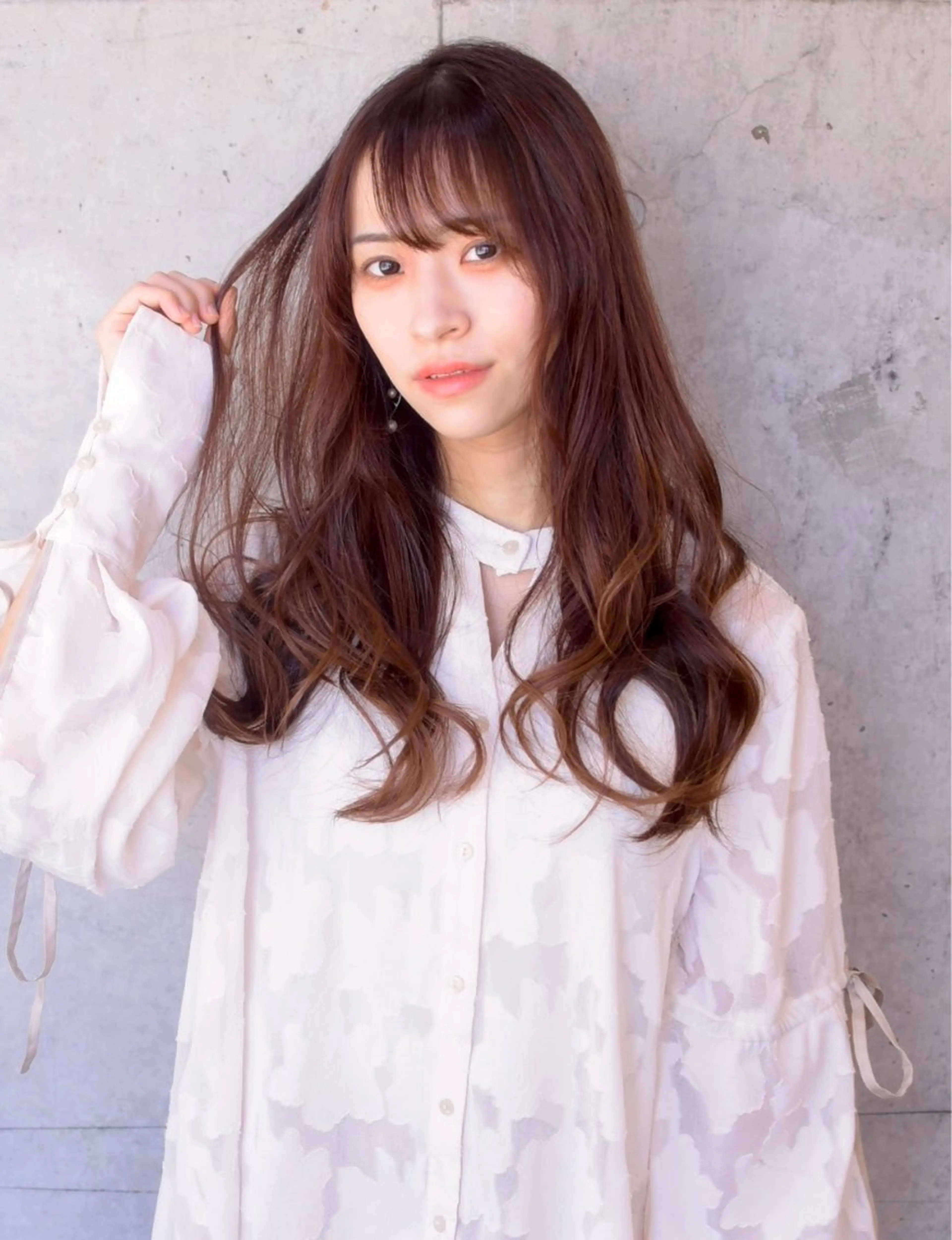 セミロング 渡部 恵佑のヘアスタイル