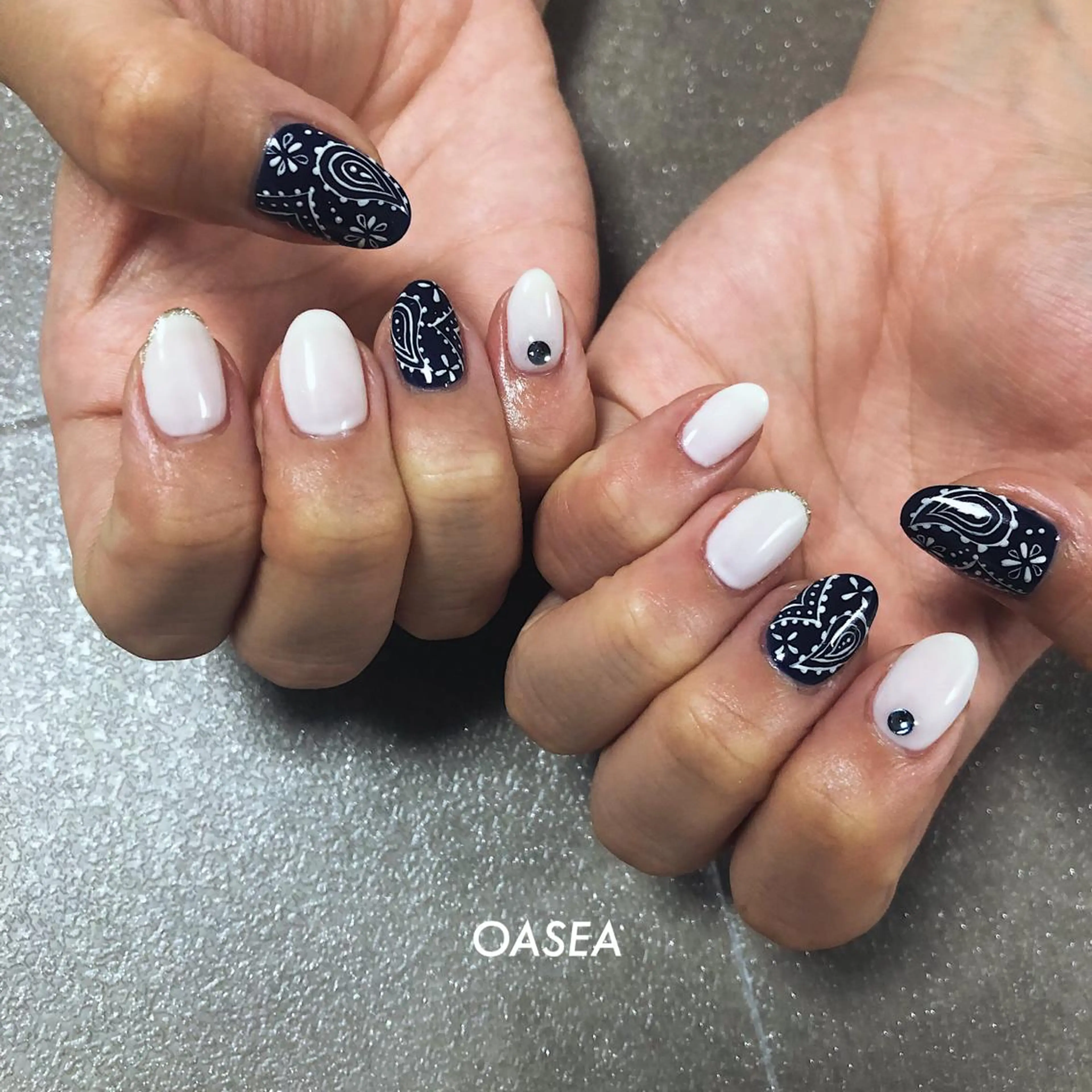 ネイル ハンドネイル 🌞💜 KAORI 🌴のネイルデザイン