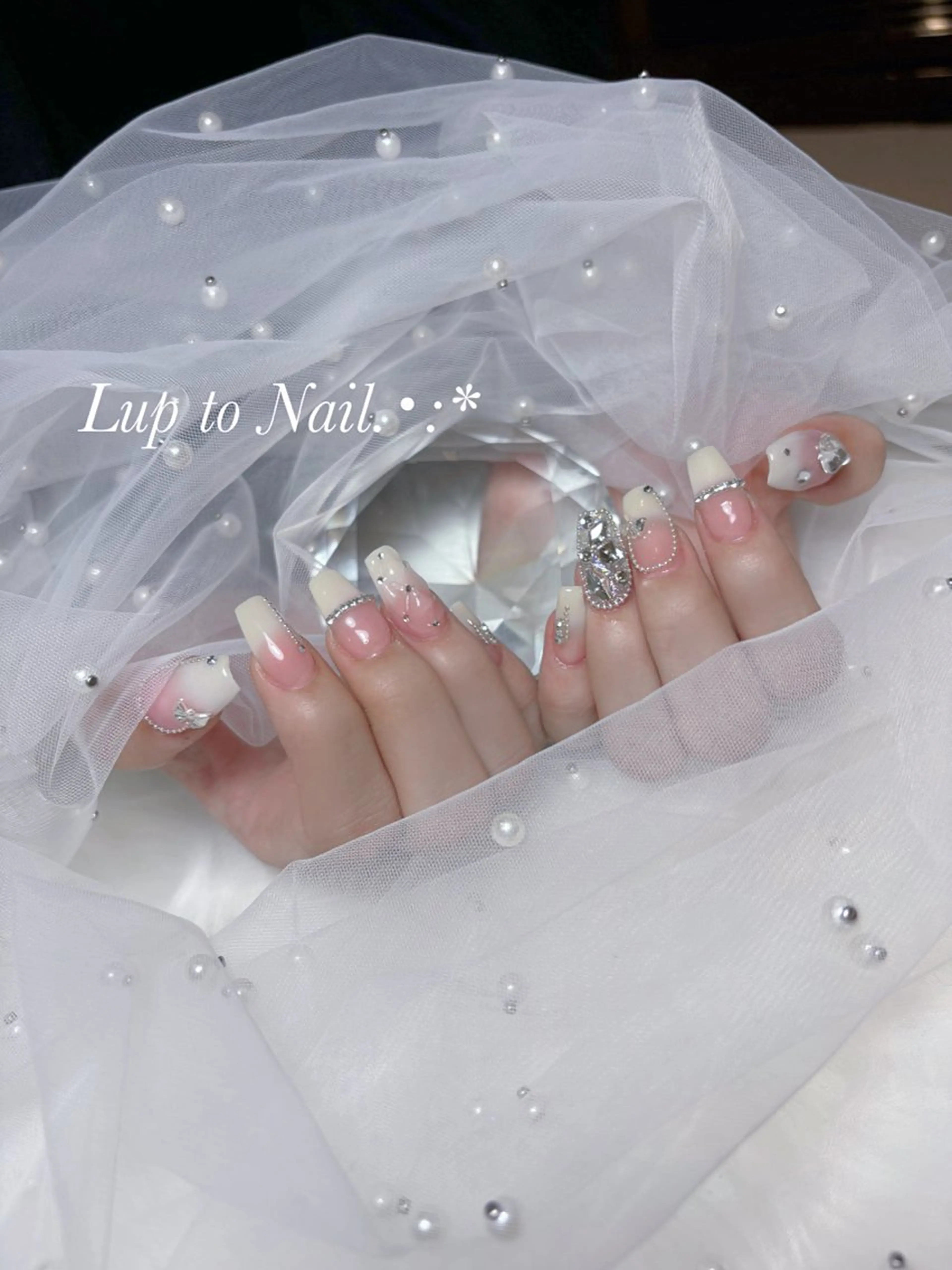 ネイル 春ネイル Lupto　Nail 【リップトゥネイル】のネイルデザイン