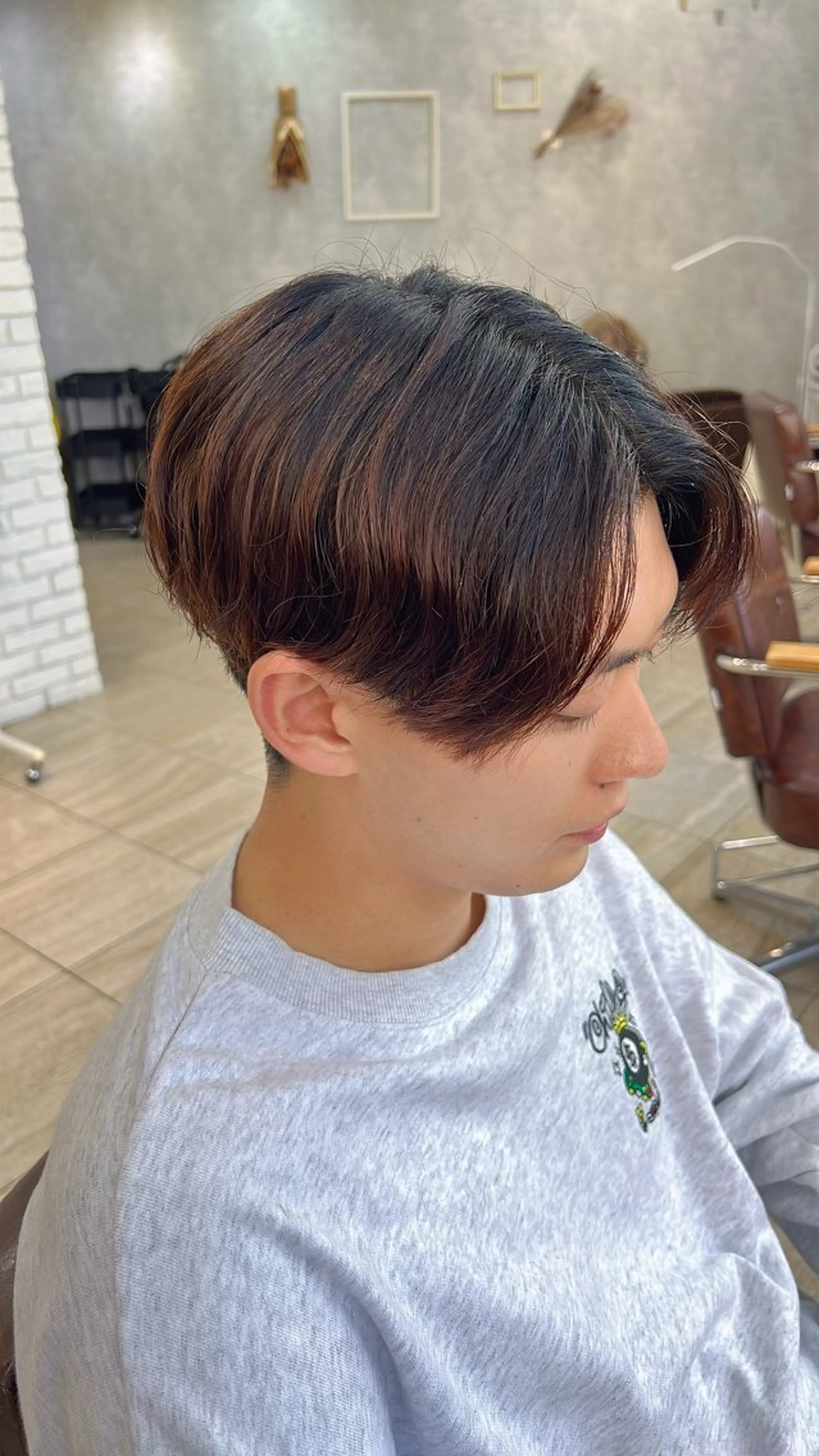 メンズ センターパート カット 🌻belle /JUMA🌻のヘアスタイル
