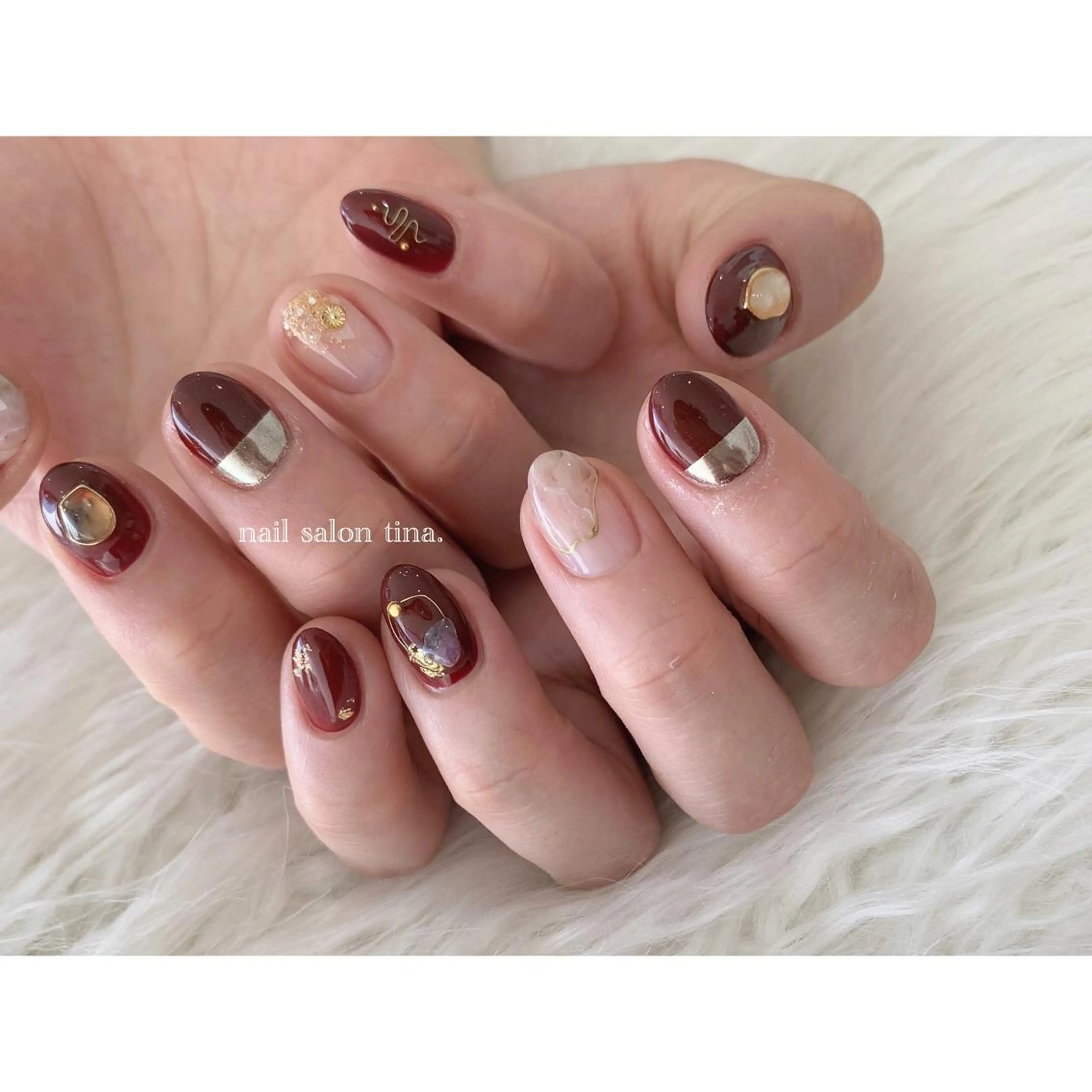 ネイル nail salon tina.所属・中山 はづきのネイルデザイン