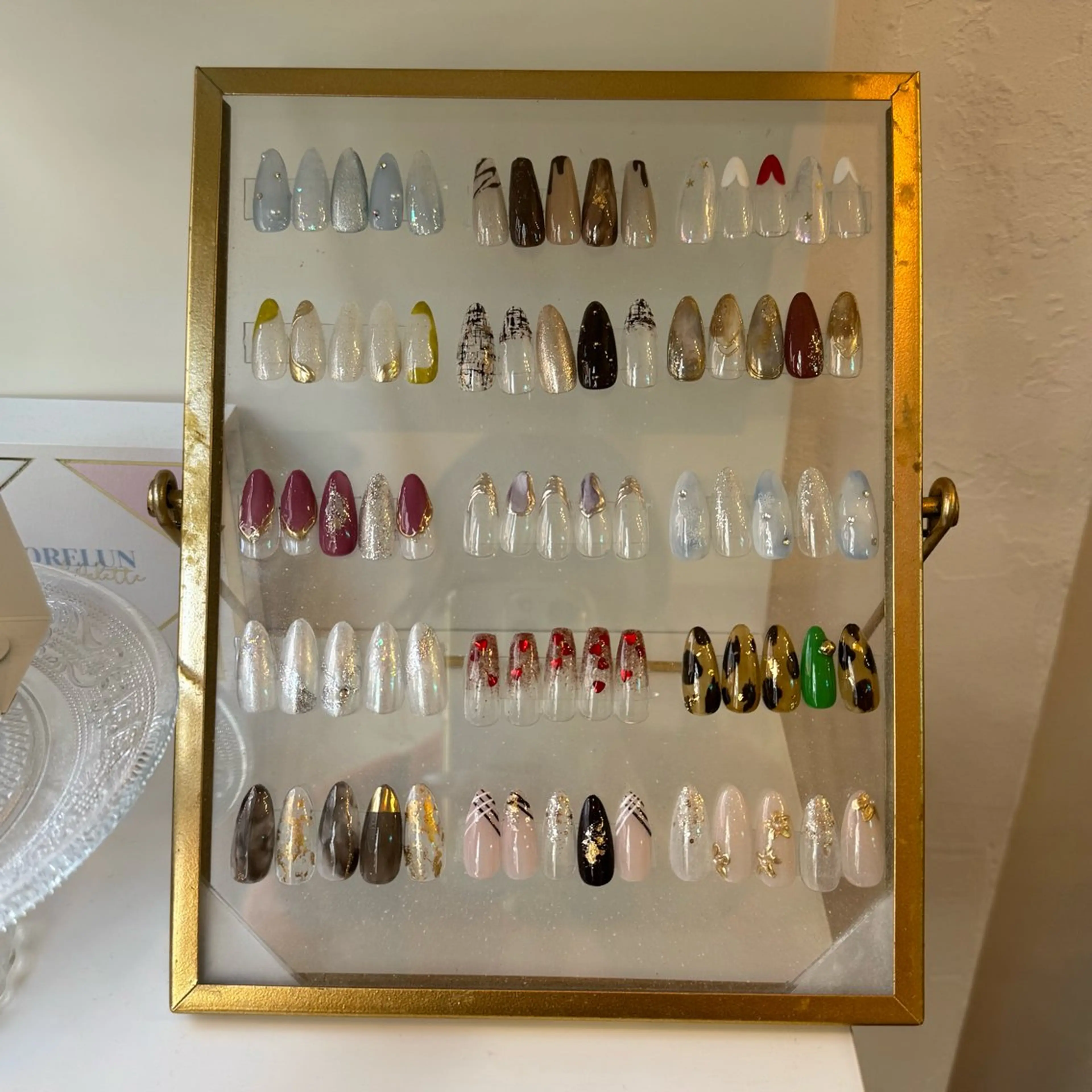 ネイル sparkling mint【スパークリングミント】所属・natsuki 🎀💎モデル様募集のネイルデザイン