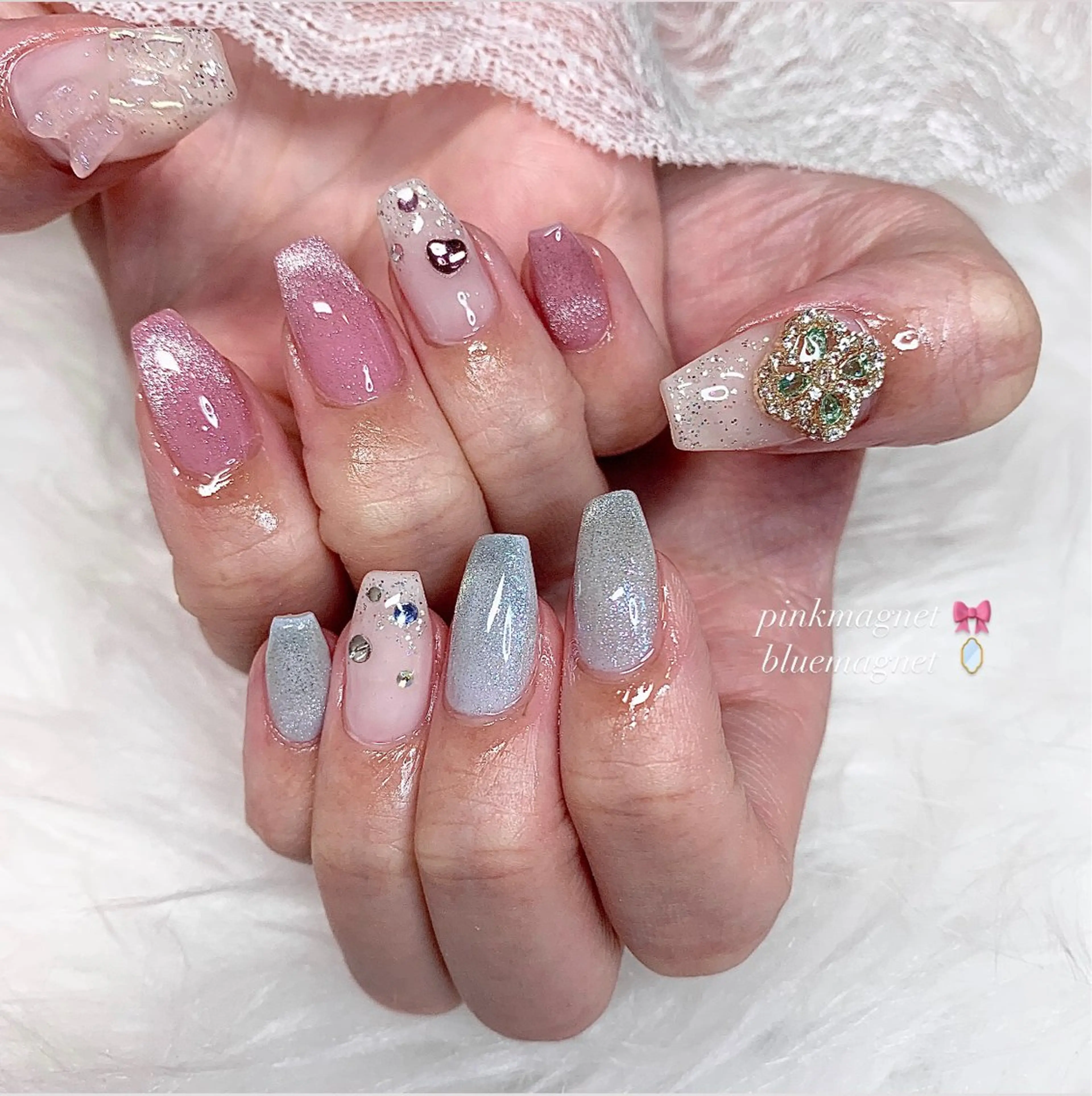 ネイル La neige* yuki 🥯🍑のネイルデザイン