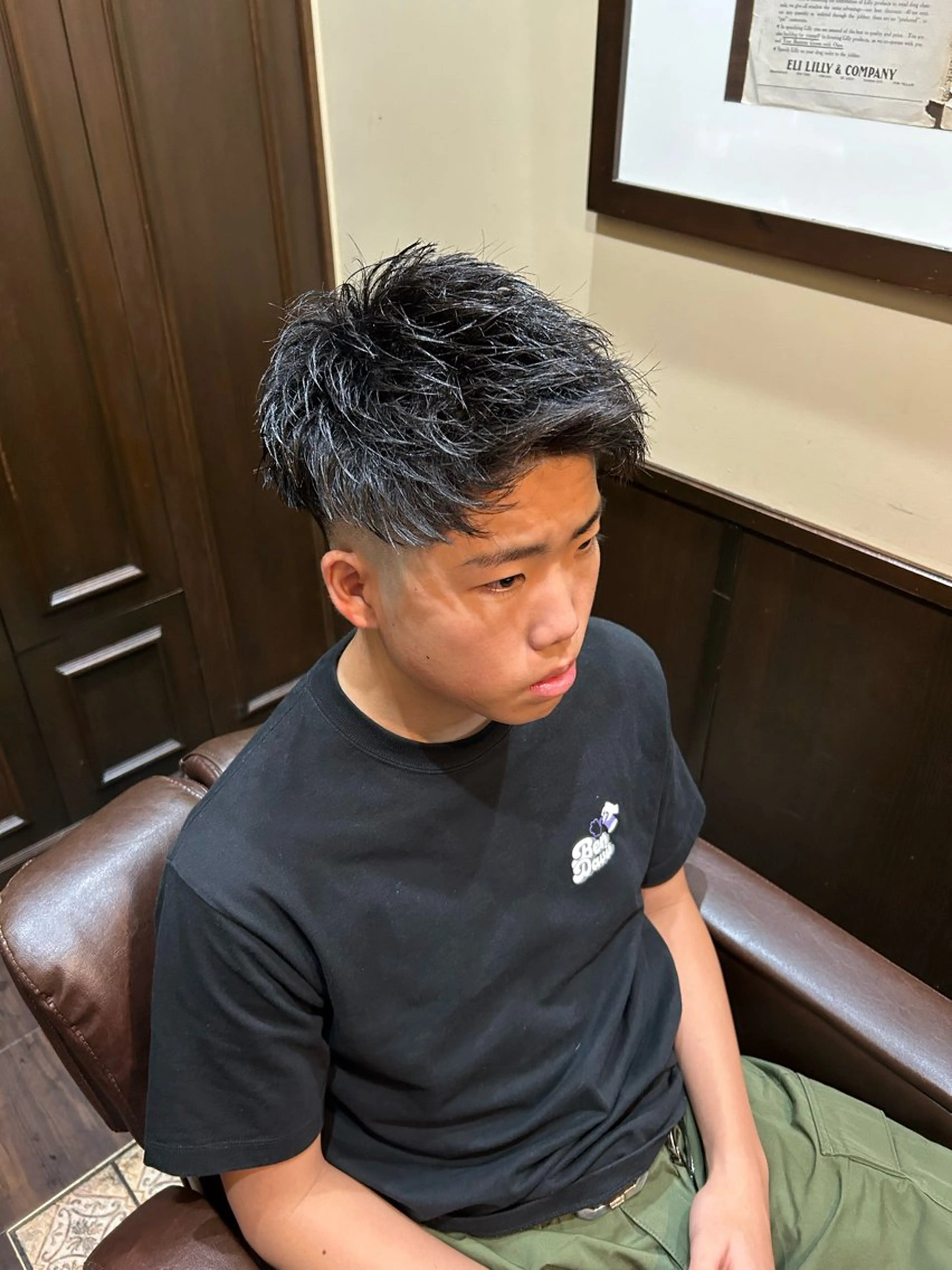 メンズ ヒロ銀座牛山 友晴のヘアスタイル