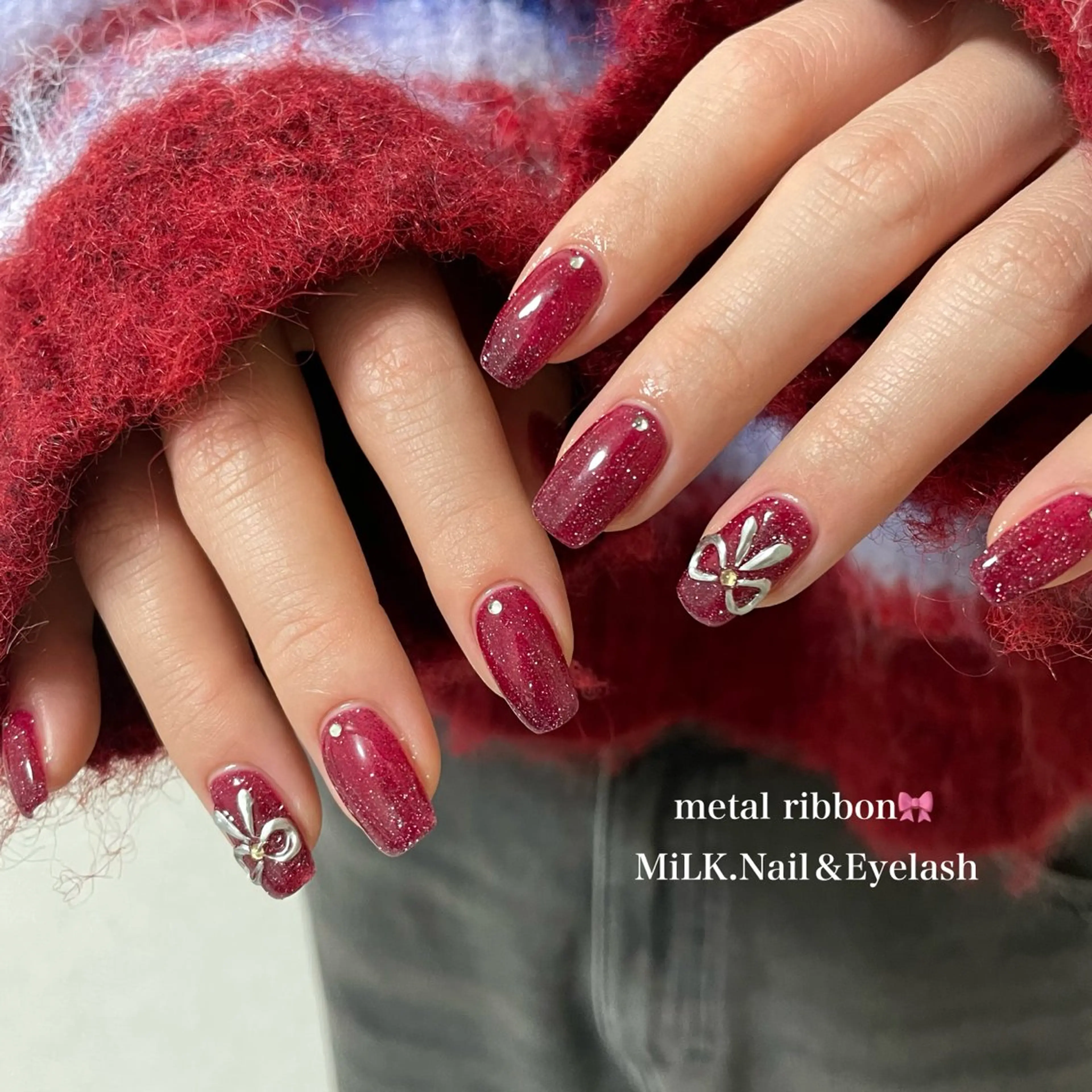 ネイル ハンドネイル MiLK. Nail&Eyelash所属・MiLK. wakaのマツエク・マツパデザイン