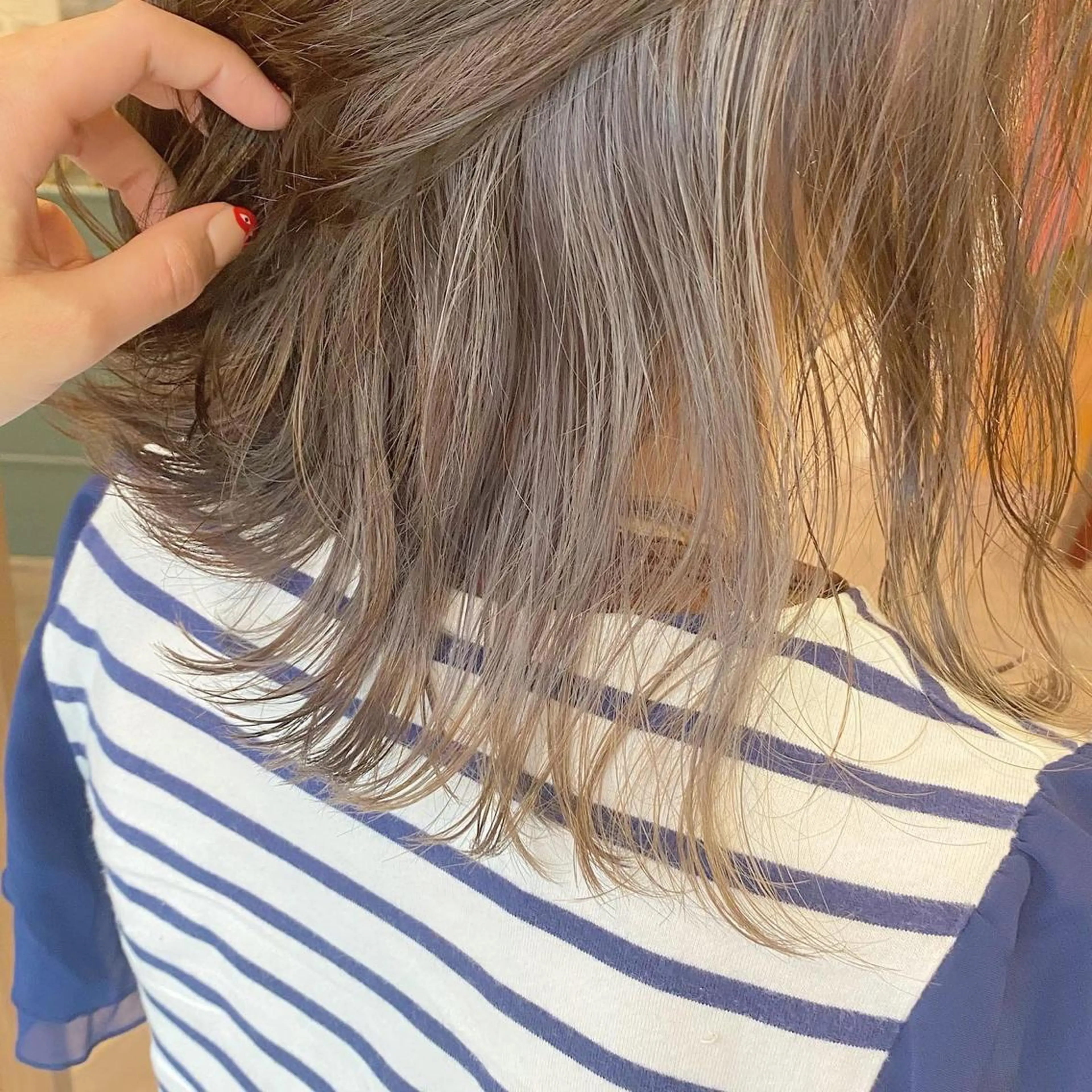 ミディアム カラー すずき なぎさ☀️のヘアスタイル