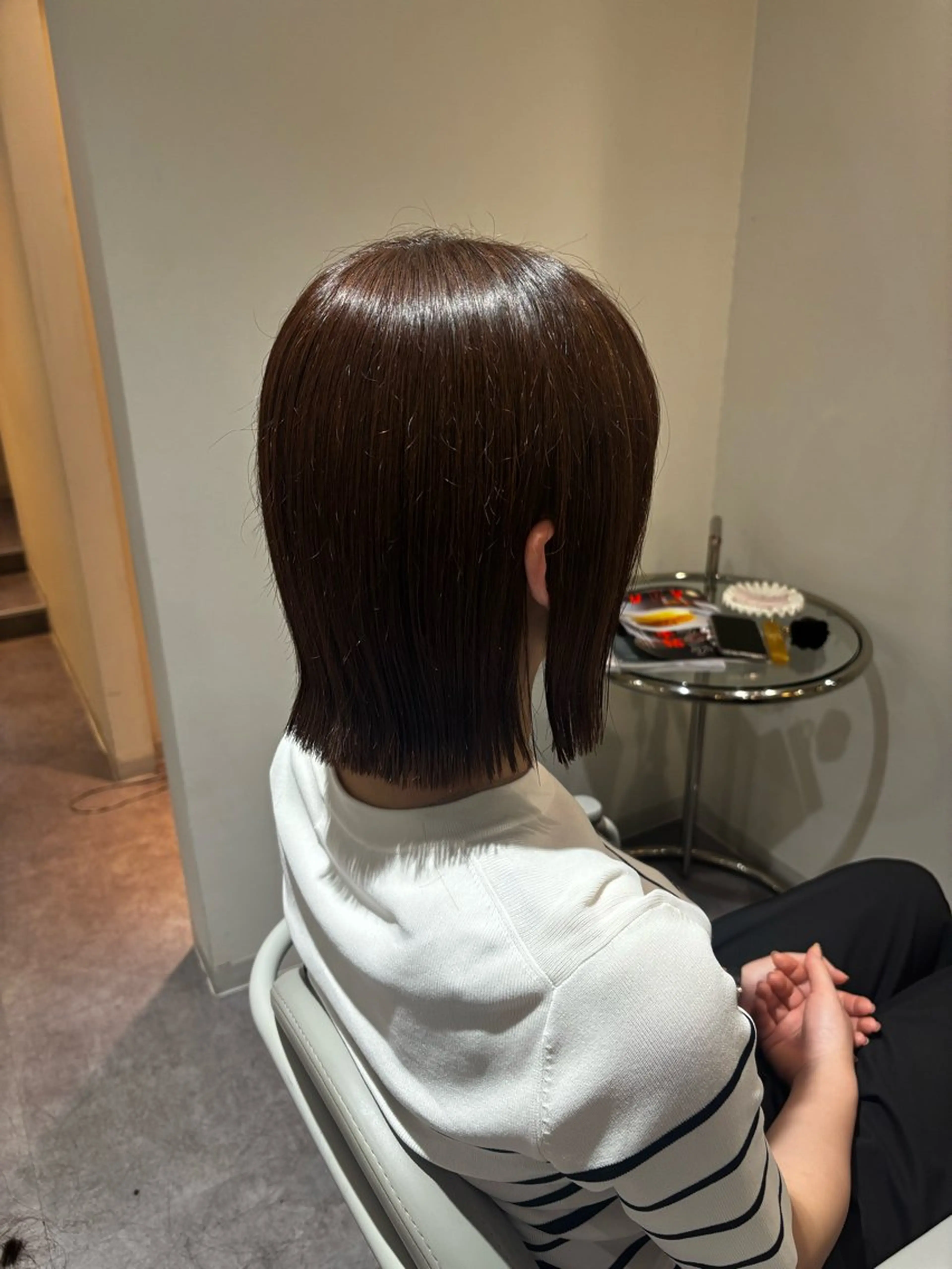 ショート Rely ante所属・美髪✨艶髪✨髪質改善 カラー特化❣️二宮遥のヘアスタイル