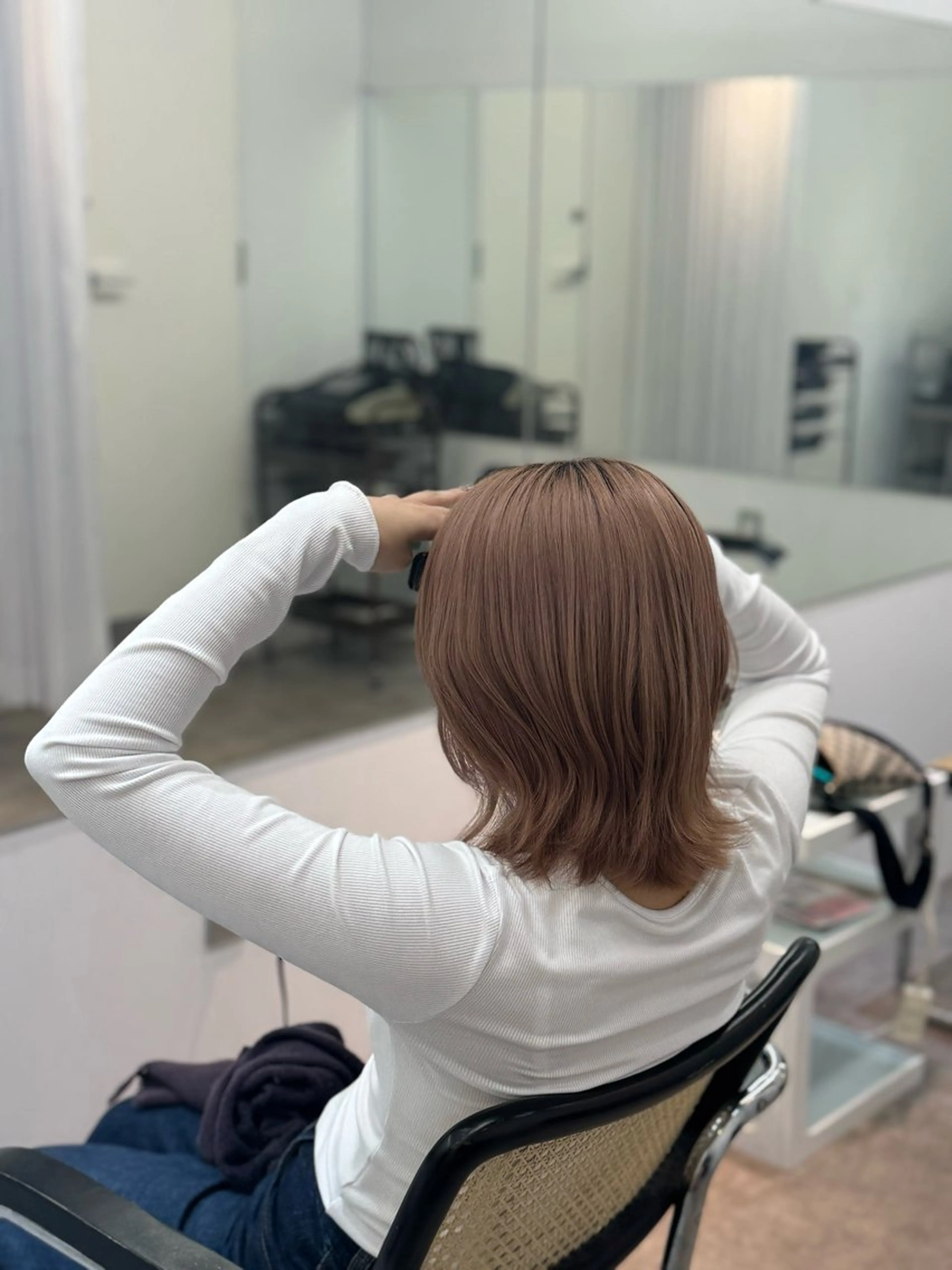 ミディアム ヘッドスパ ヘアセット 🔥フェードパーマ NO.1/LEO🔥のヘアスタイル