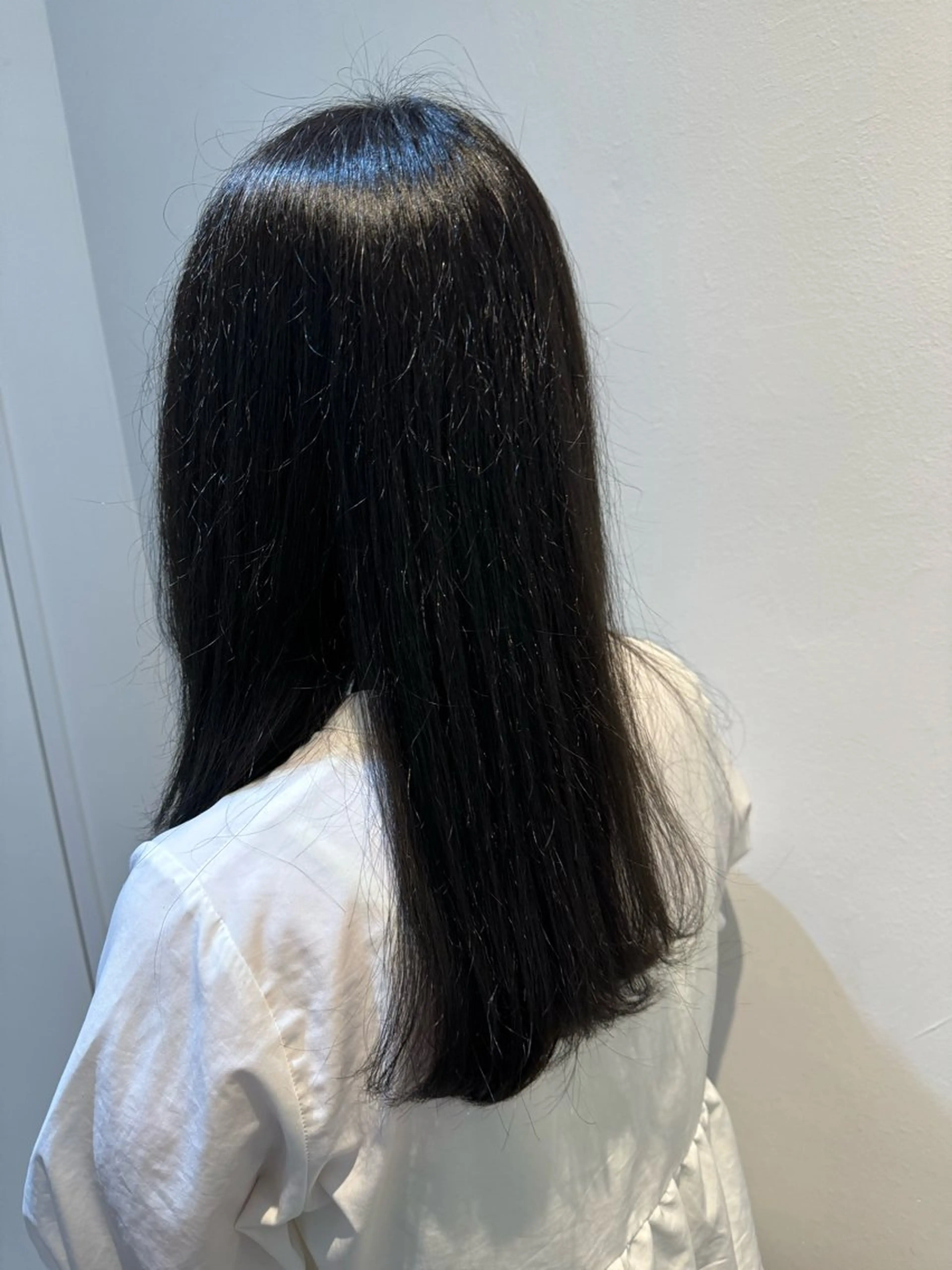 ロング カラー クキノ ケイカのヘアスタイル