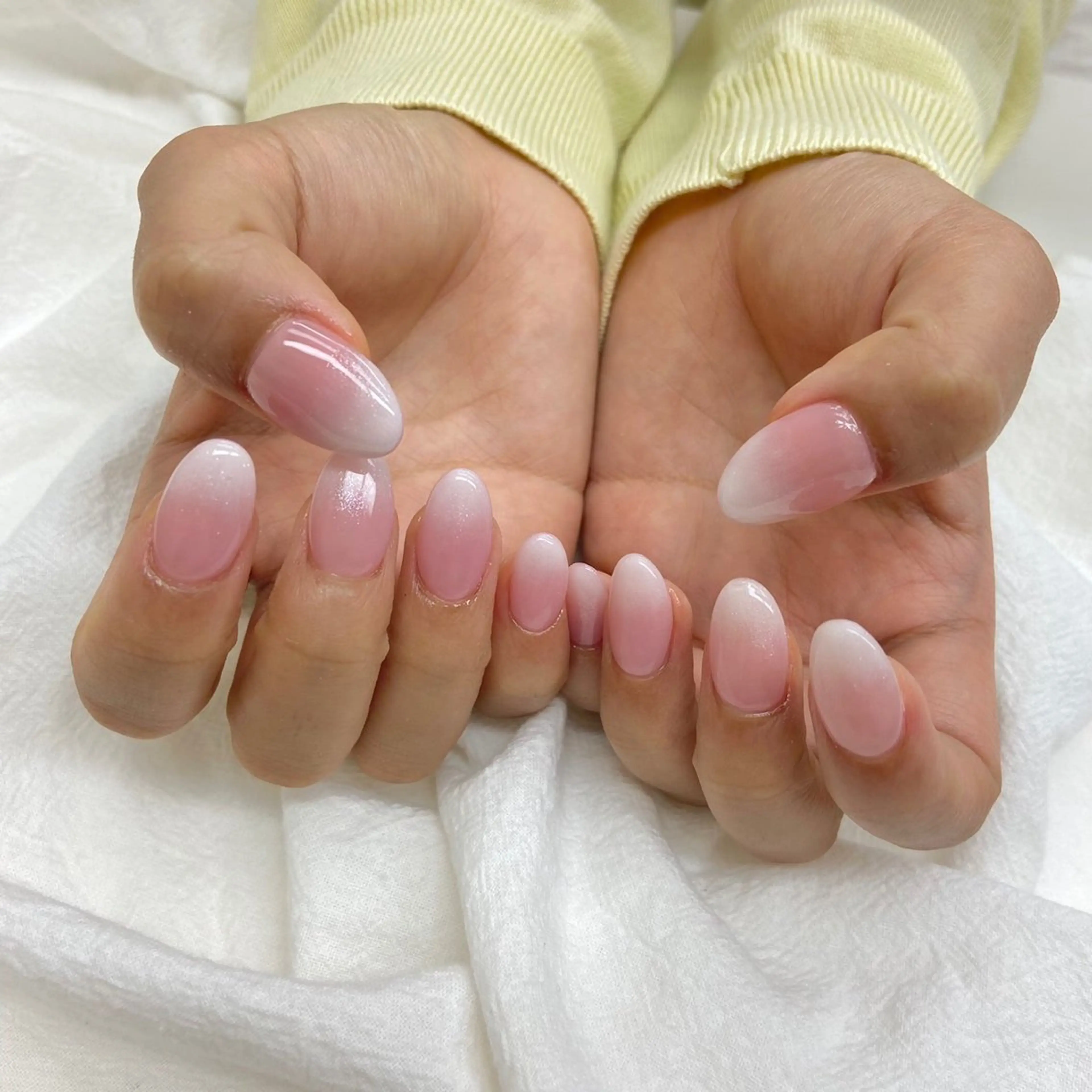 ミディアム 韓国風ヘア ハンドネイル nail jaol池袋店所属・ネイルJaol 池袋のネイルデザイン