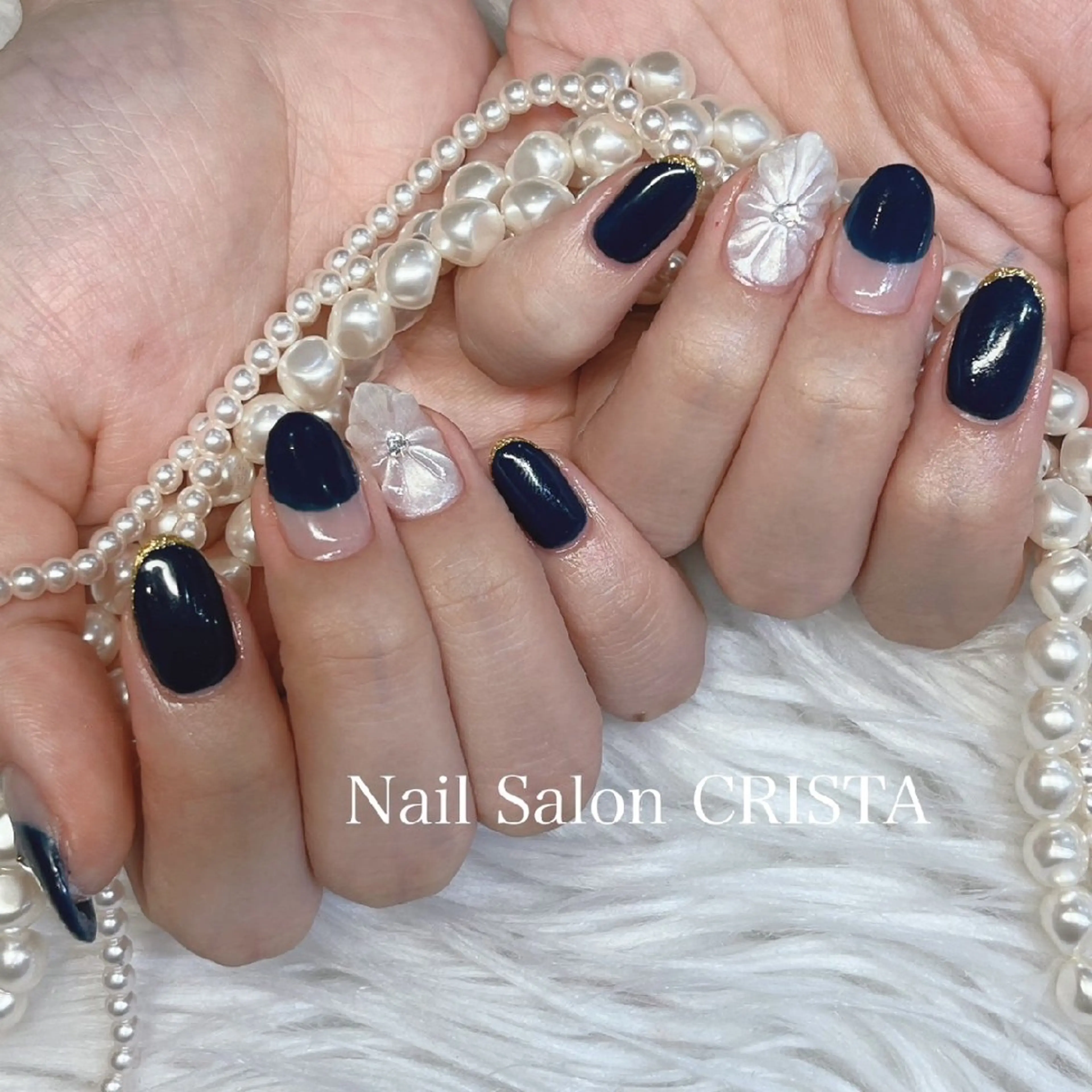 ネイル ラメ(グリッター) ハンドネイル NaiI Salon CRISTAのネイルデザイン
