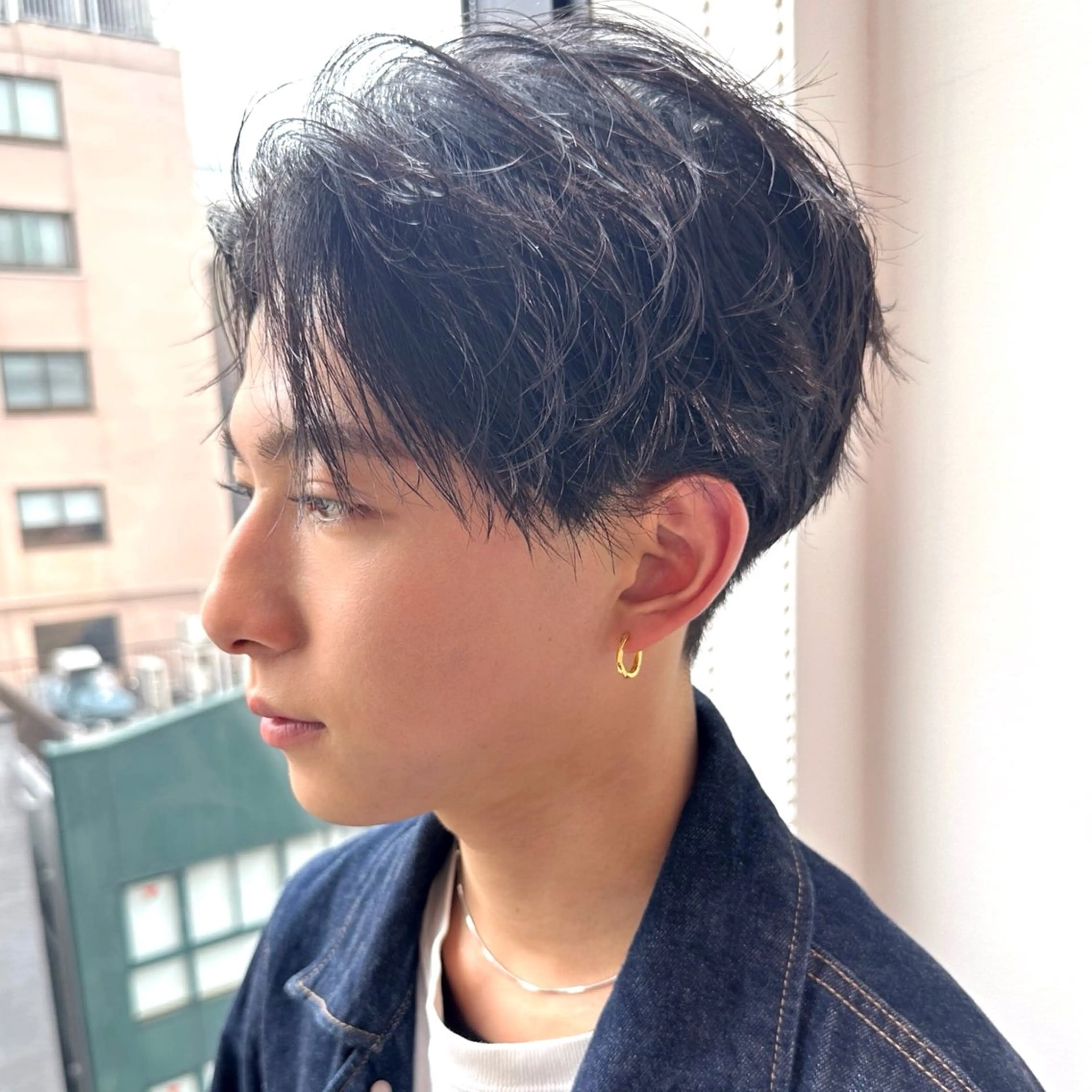 ショート パーマ メンズ メンズショート ショートヘア カット take/ショート& レイヤーカット/銀座のヘアスタイル