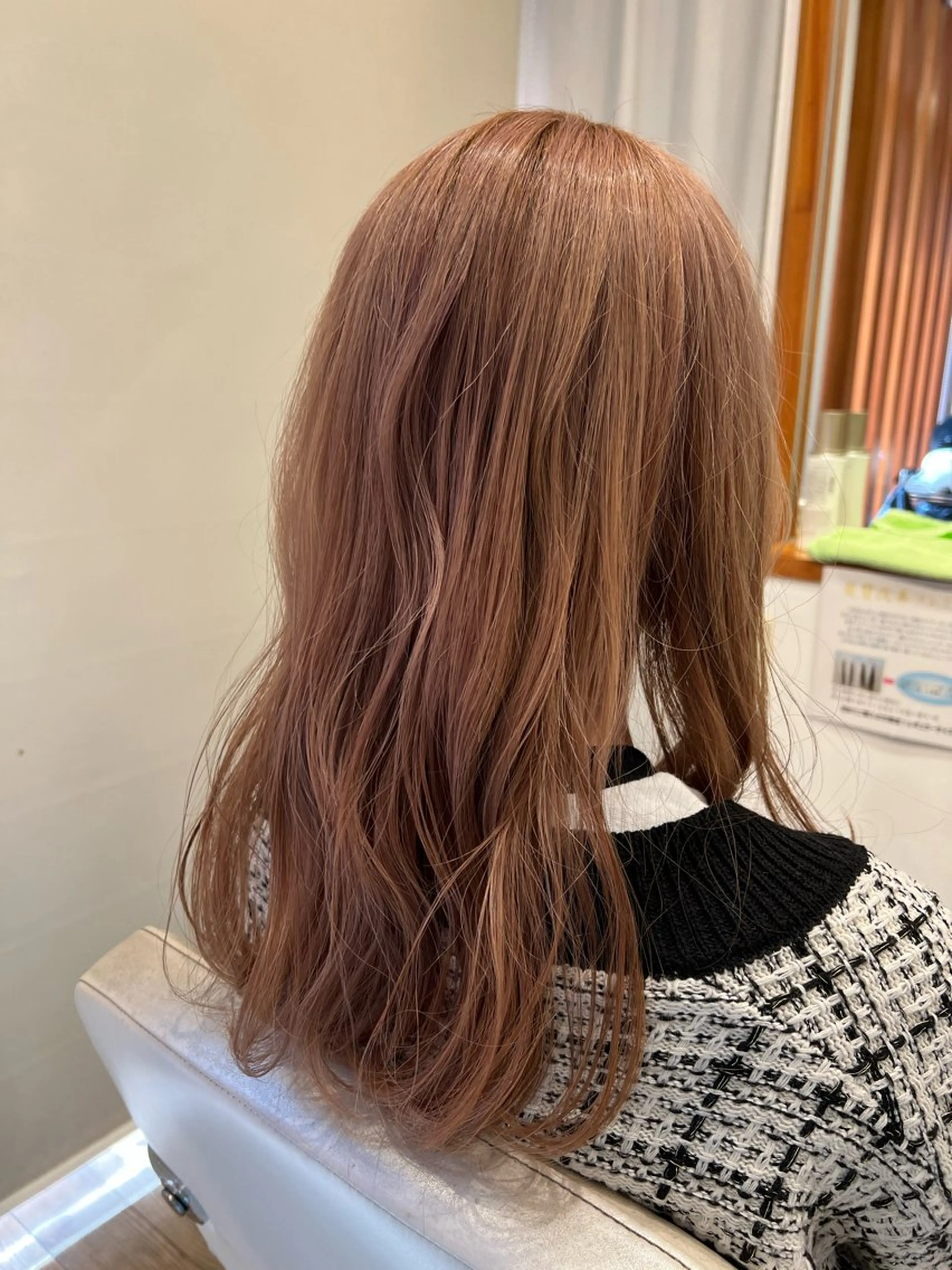 【ブリーチなし】ブリーチを使わないダブルカラー＋トリートメントの写真