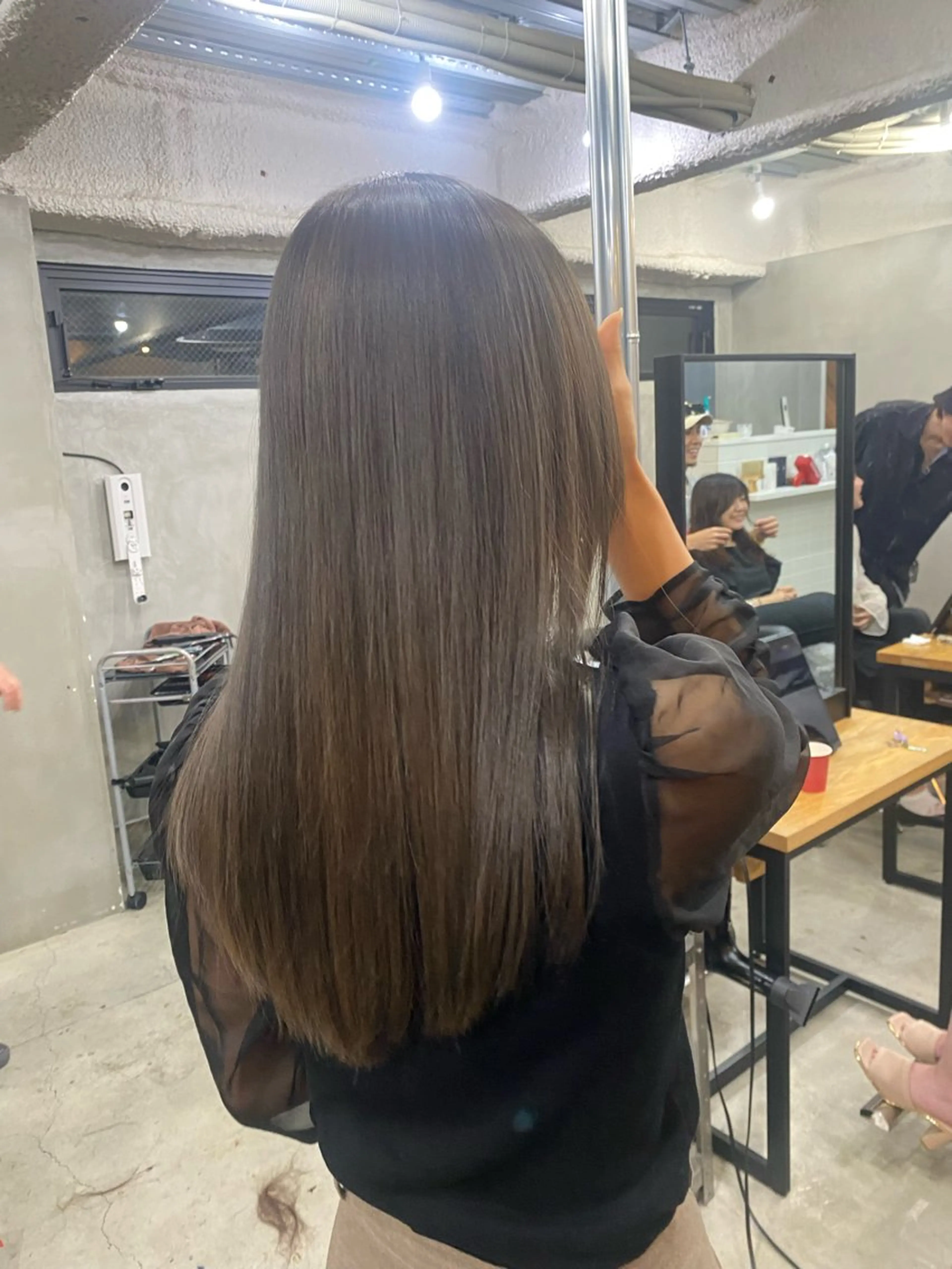 ロング ヘアカラー トリートメント Ra-Ffichi by siun所属・宮田海聖 ナチュラル/美髪のヘアスタイル