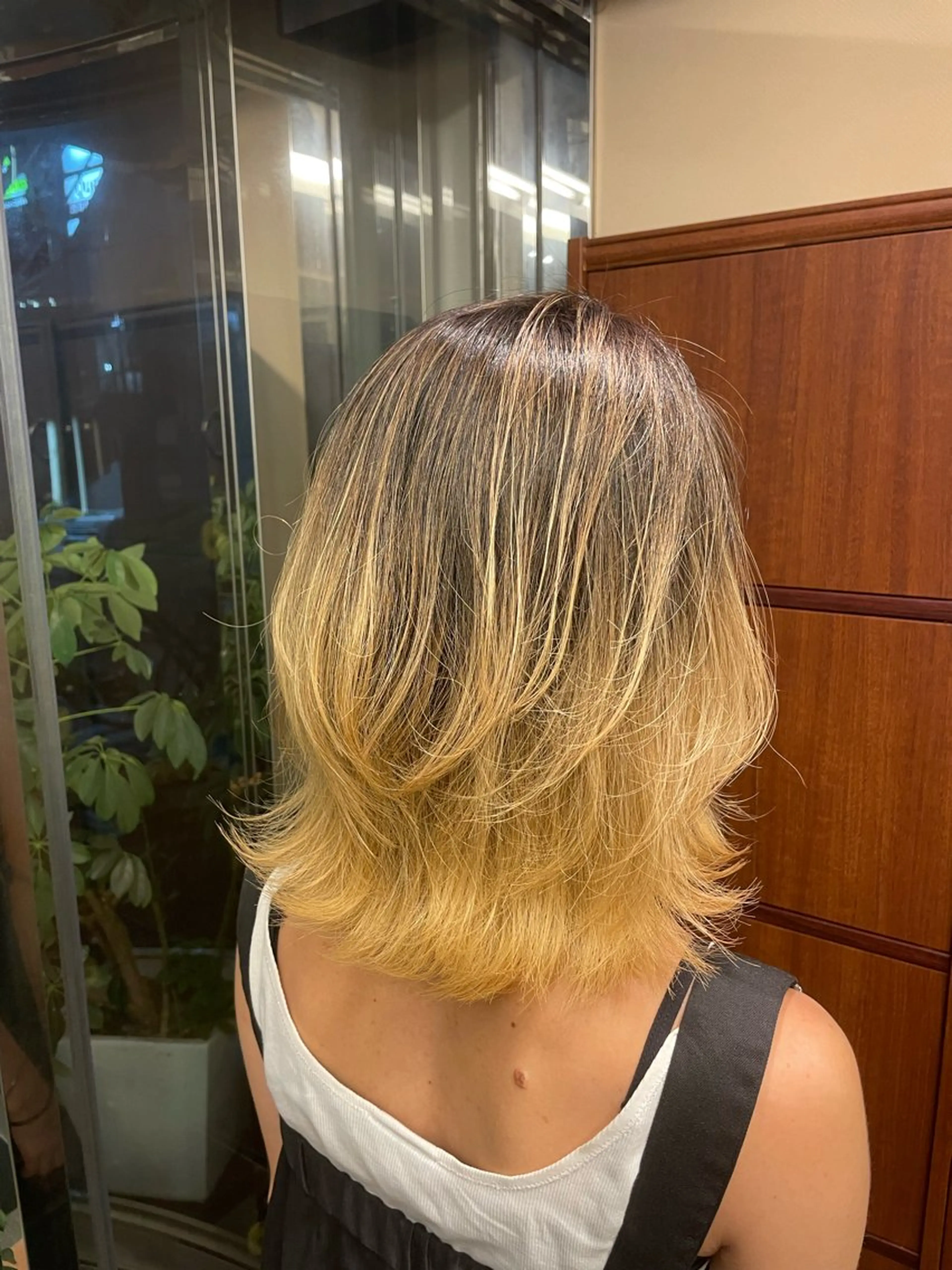 ミディアム カット トリートメント 高取 大将のヘアスタイル