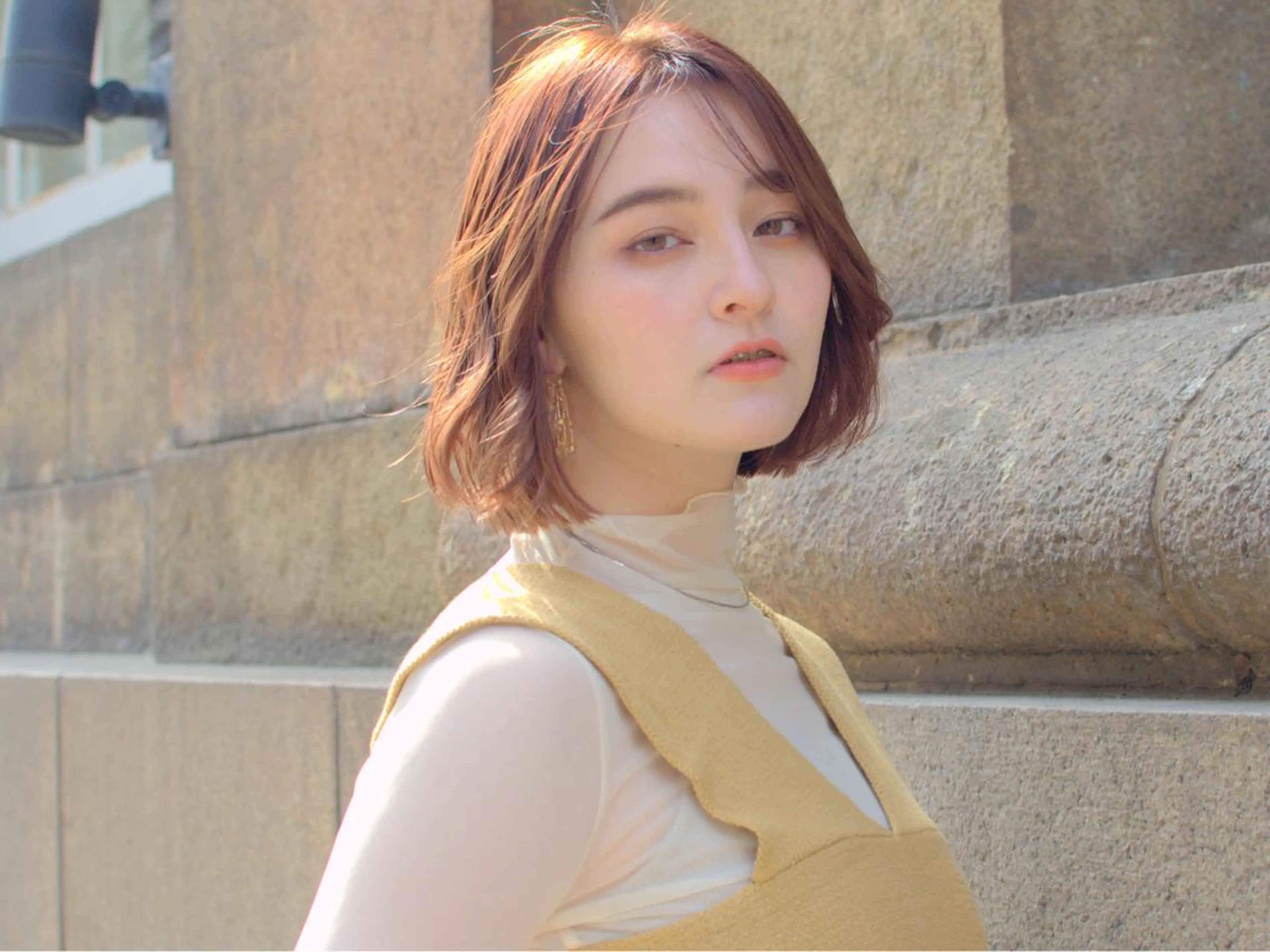 ミディアム ヘアカラー トリートメント カラー指名No.1 土井新治❄️のヘアスタイル