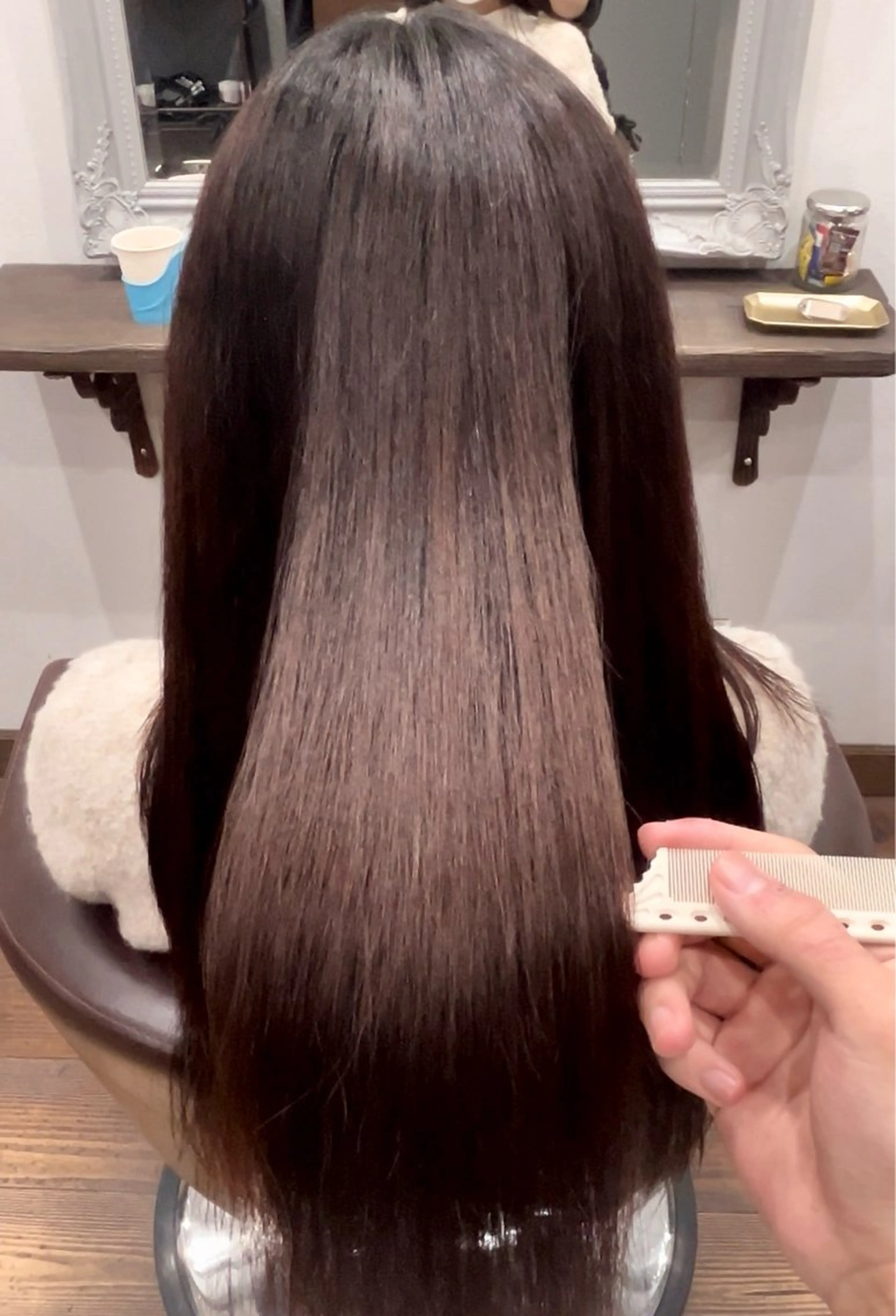 ロング 林 慶大郎のヘアスタイル