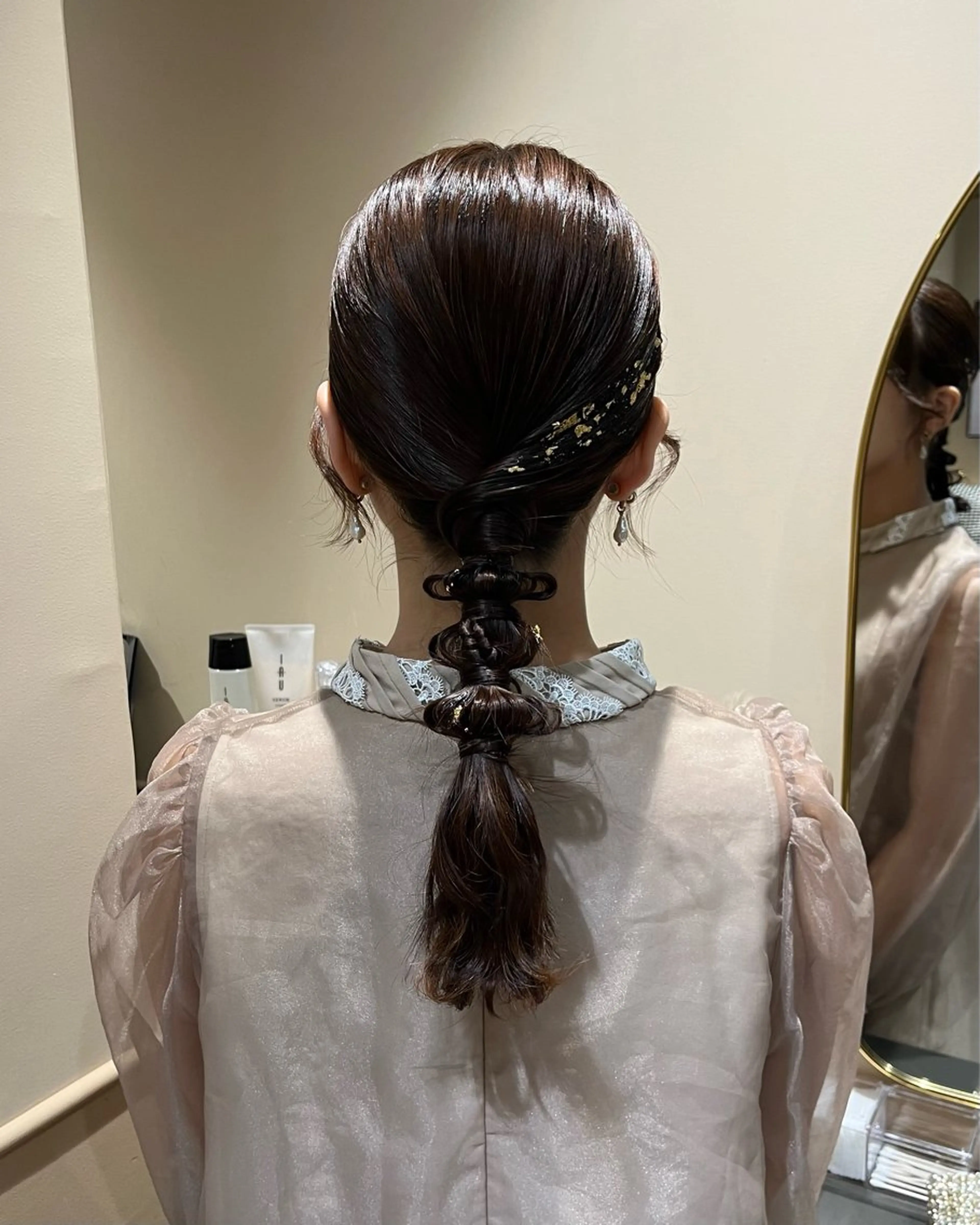 ロング ヘアアレンジ ヘアセット 🫧tomoka 透明感カラー🫧のヘアスタイル