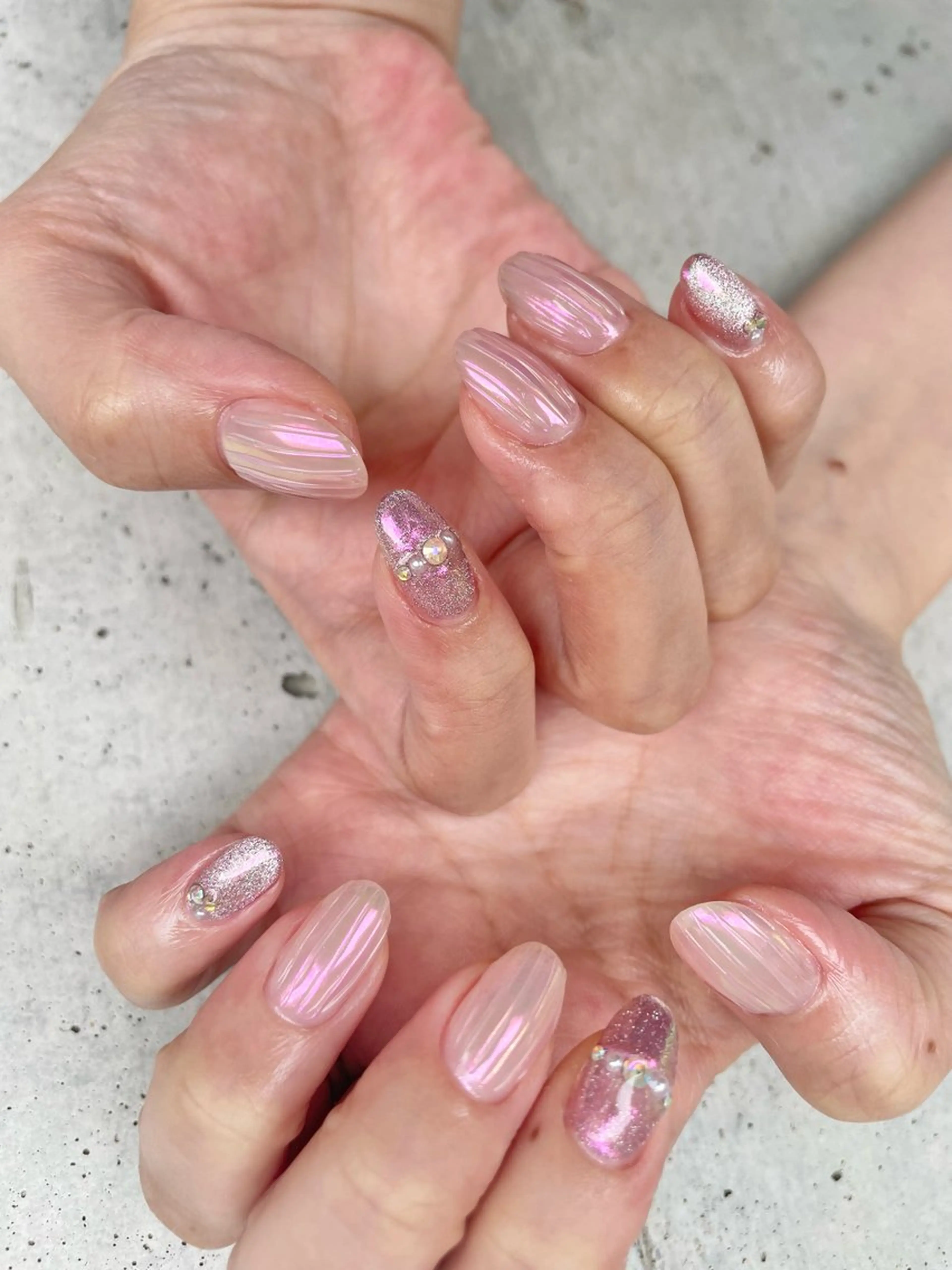 ネイル ハンドネイル nail salon Re:na-juのネイルデザイン