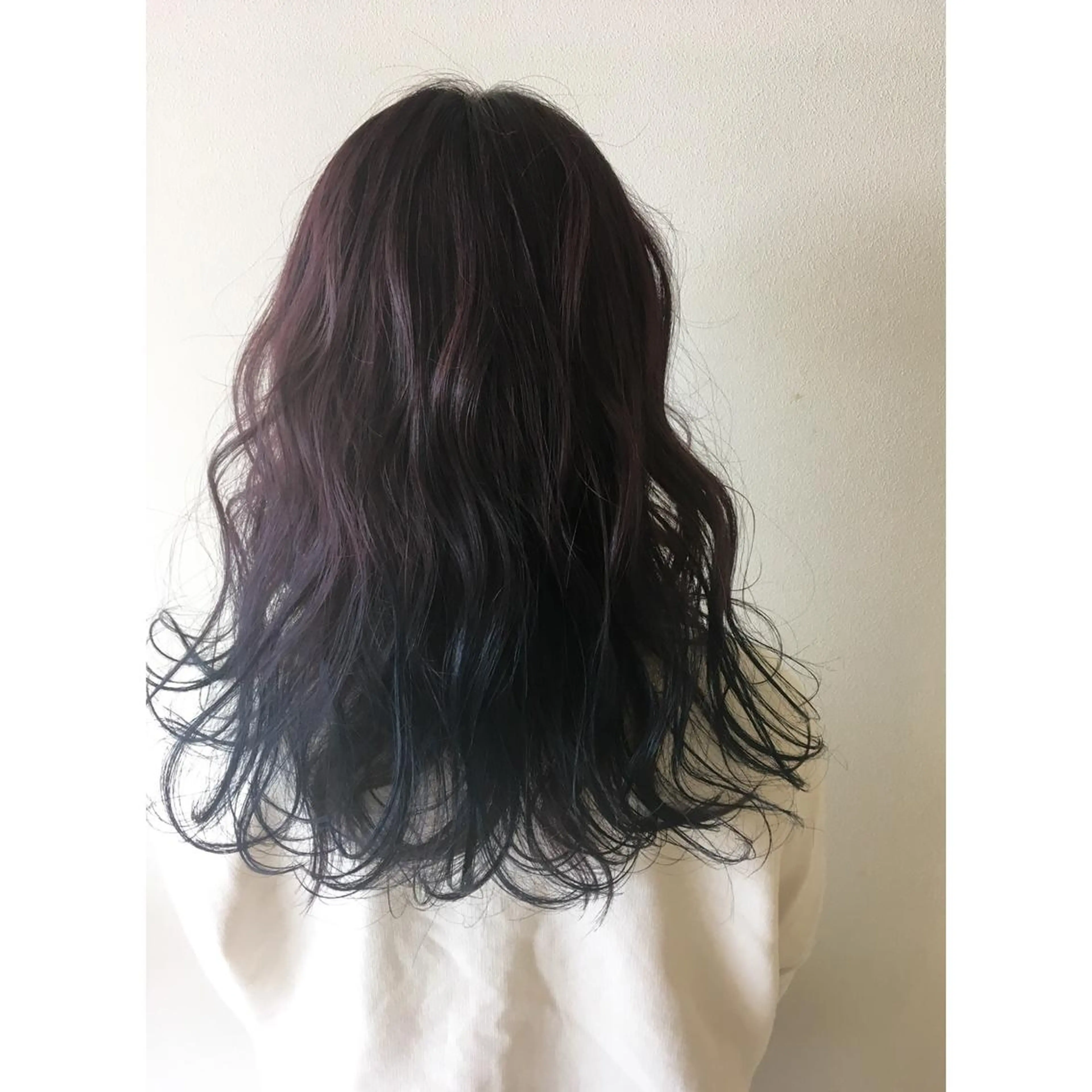 ロング カラー パープルカラー ママ美容師 マリンさんのヘアスタイル