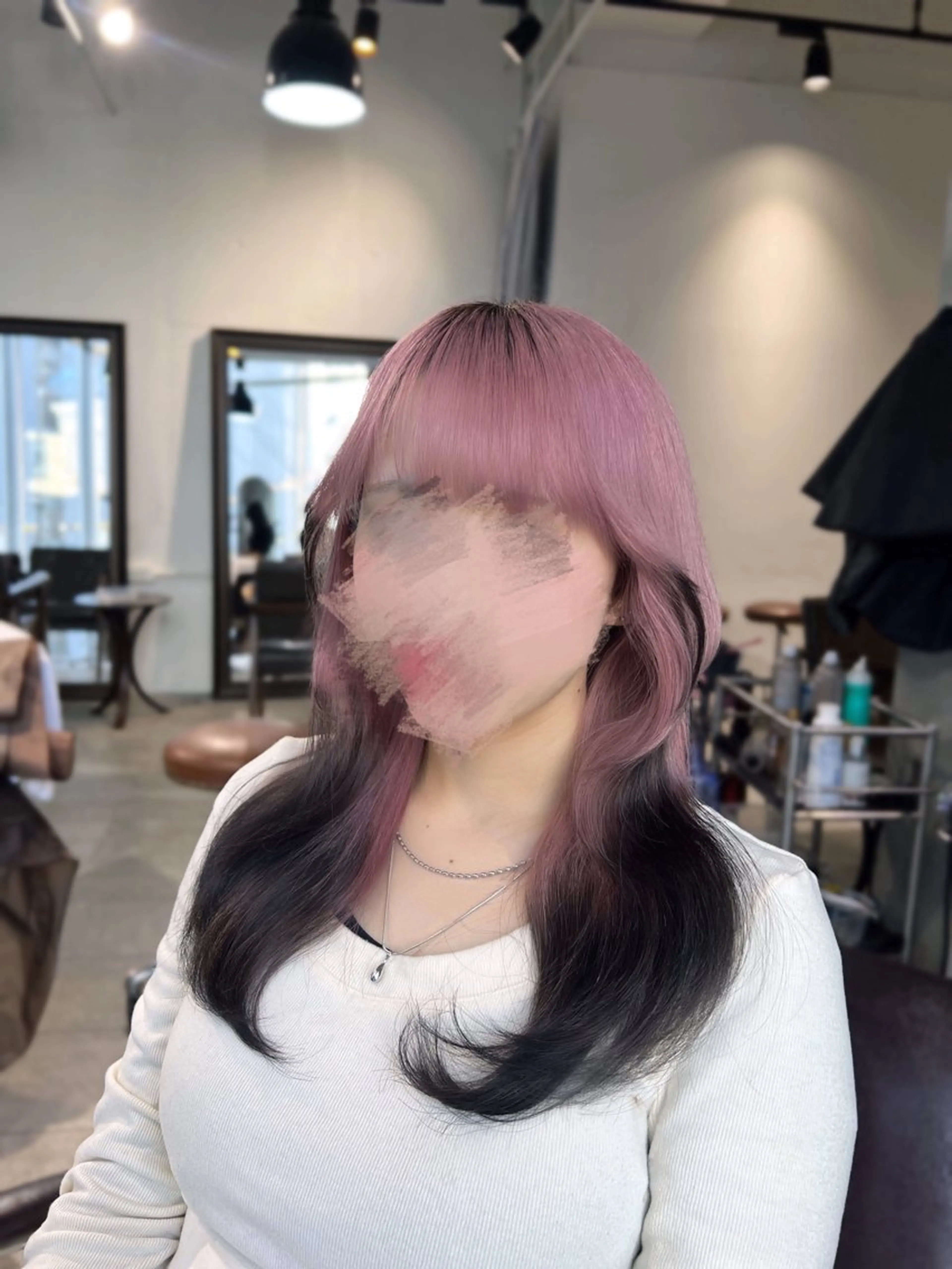 ロング カラー ヘアアレンジ Lani5710所属・🎀ハイトーン・艶 カラー HANA🎀のヘアスタイル