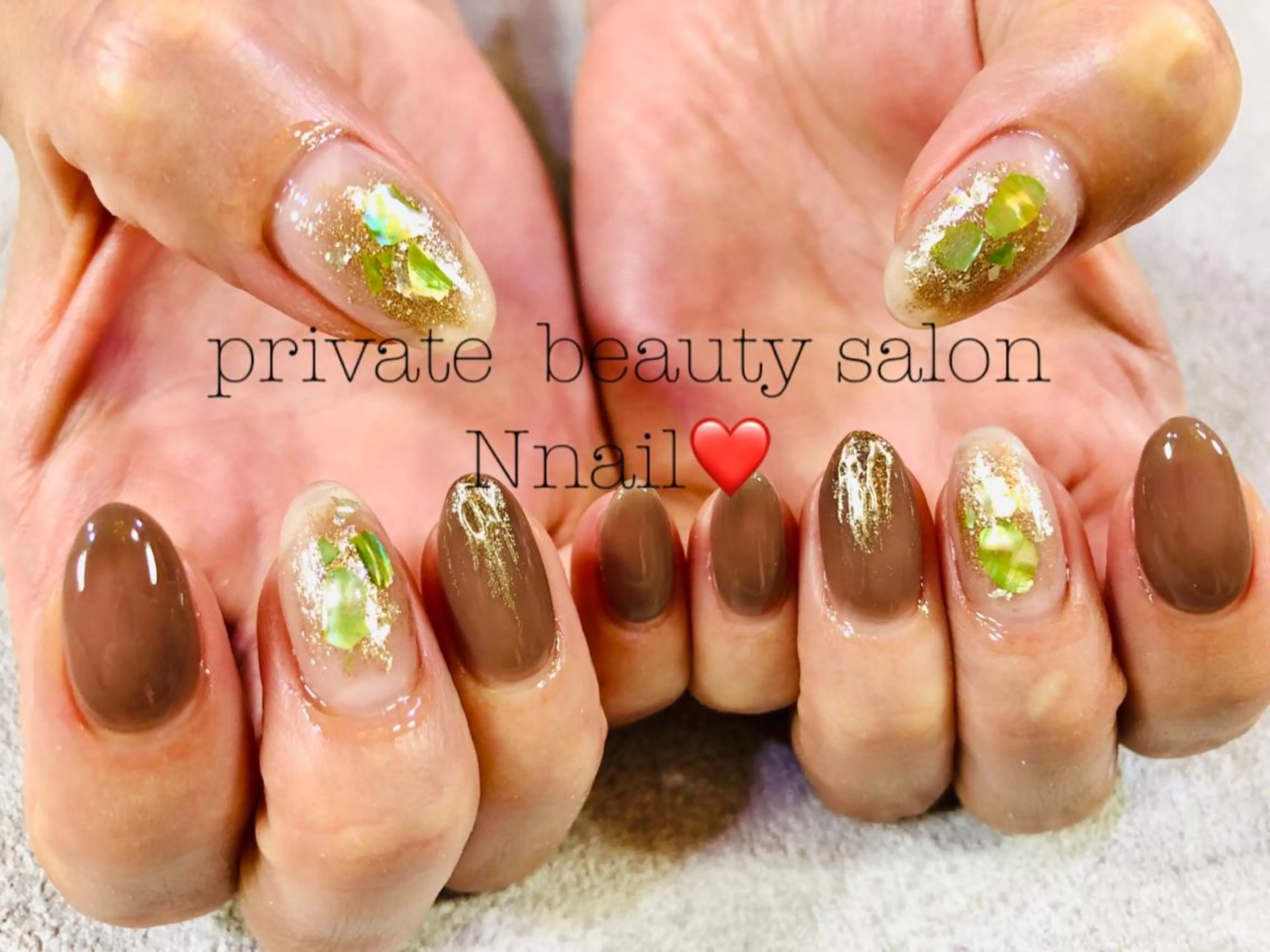 ネイル ハンドネイル Nnail所属・🌿Nnail🌿 プライベートサロンのネイルデザイン