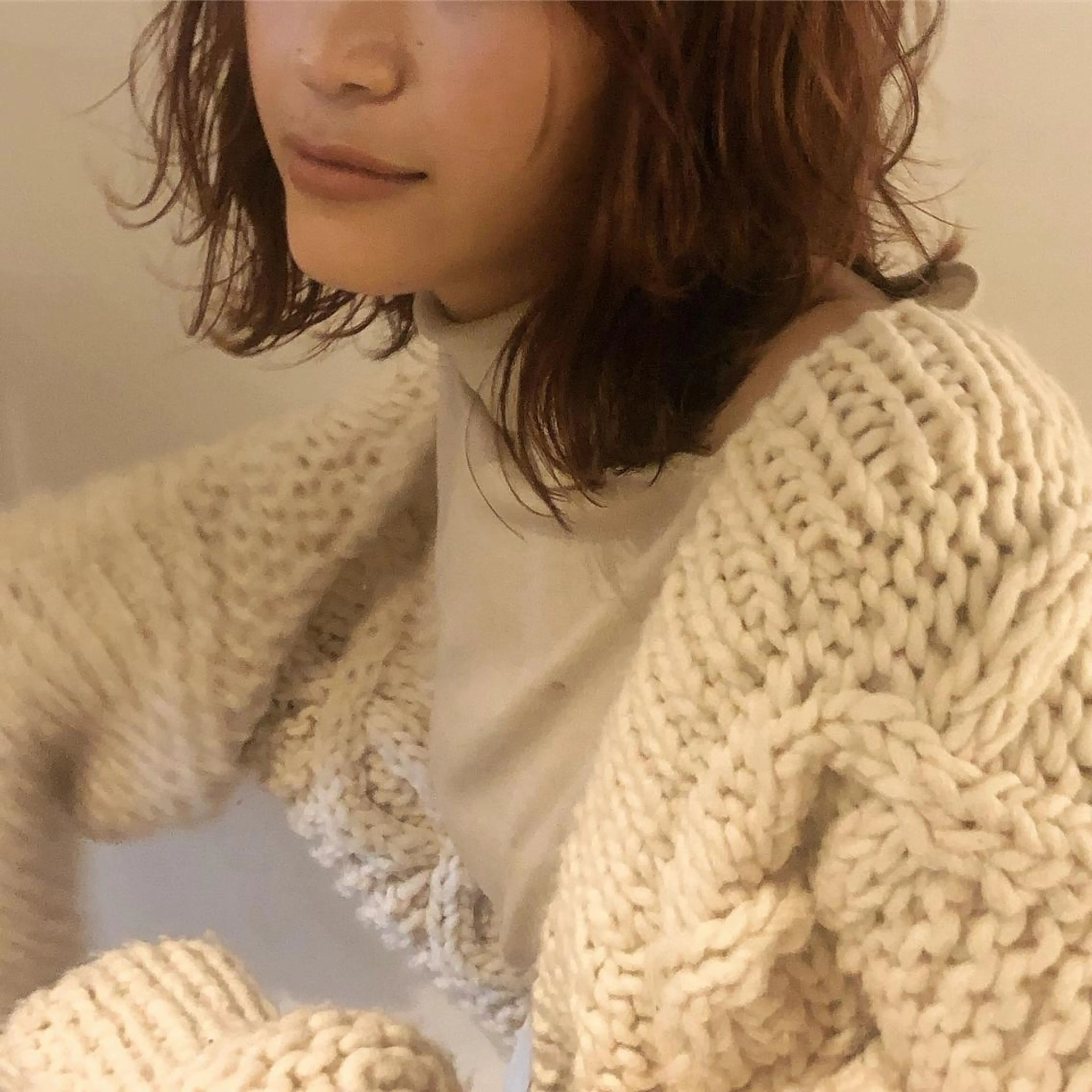 ミディアム ヘアアレンジ ケアブリーチ/ボブ/ honoのヘアスタイル