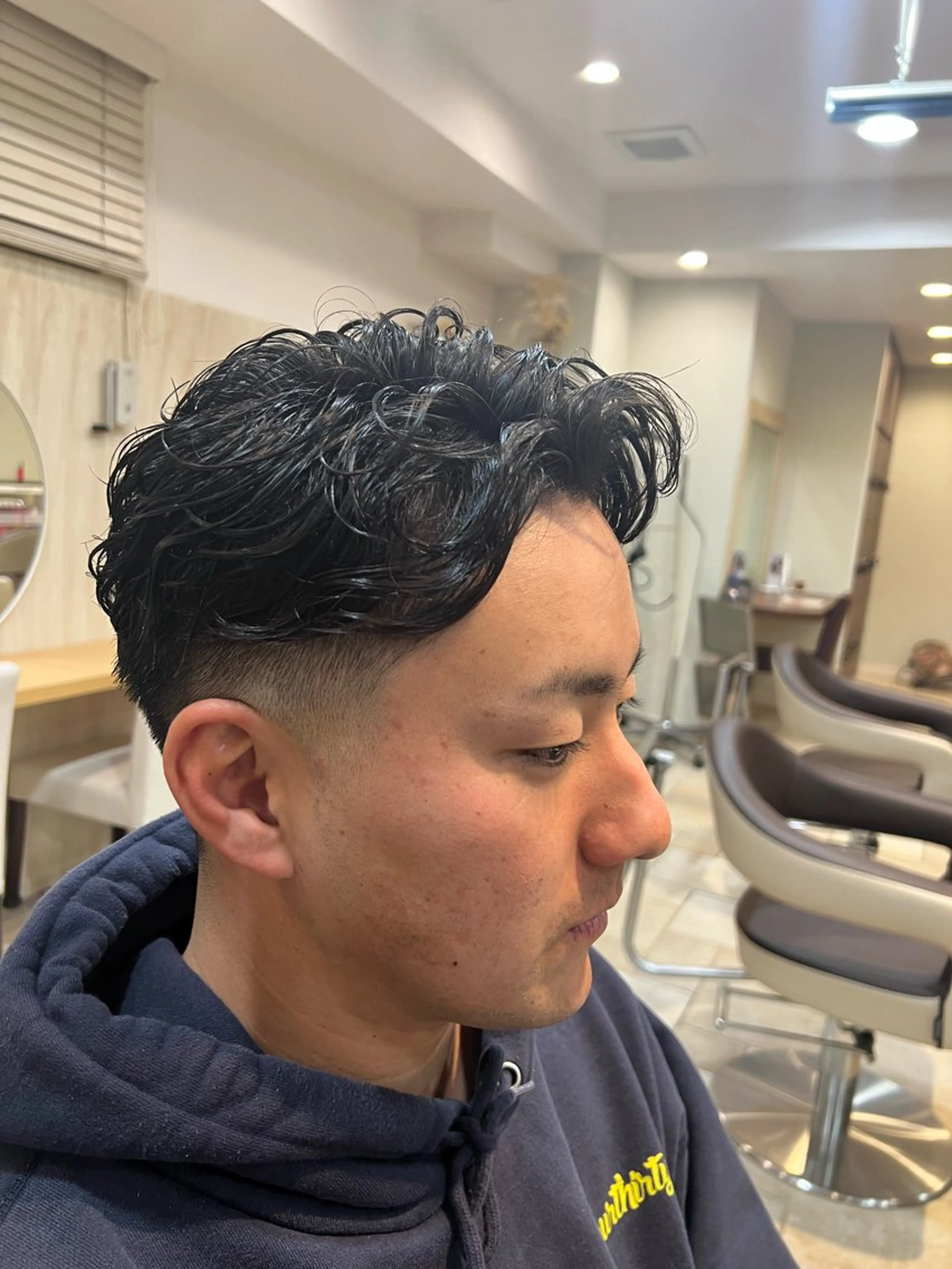 ショート パーマ メンズ パーマ／縮毛矯正/ 副店長 ・村田伊吹のヘアスタイル
