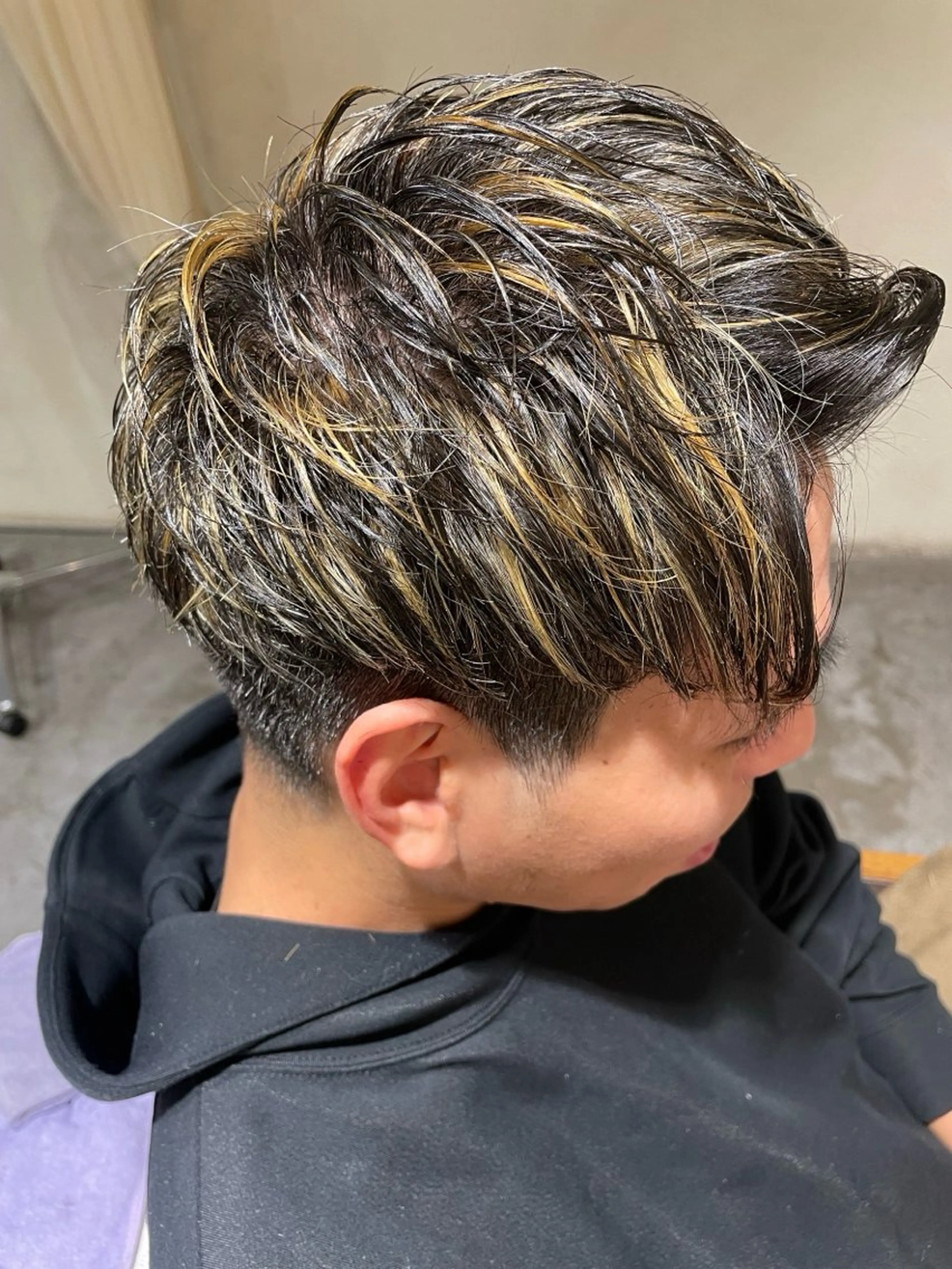 ショート メンズ アップバング ショートヘア 田中 陽菜里のヘアスタイル