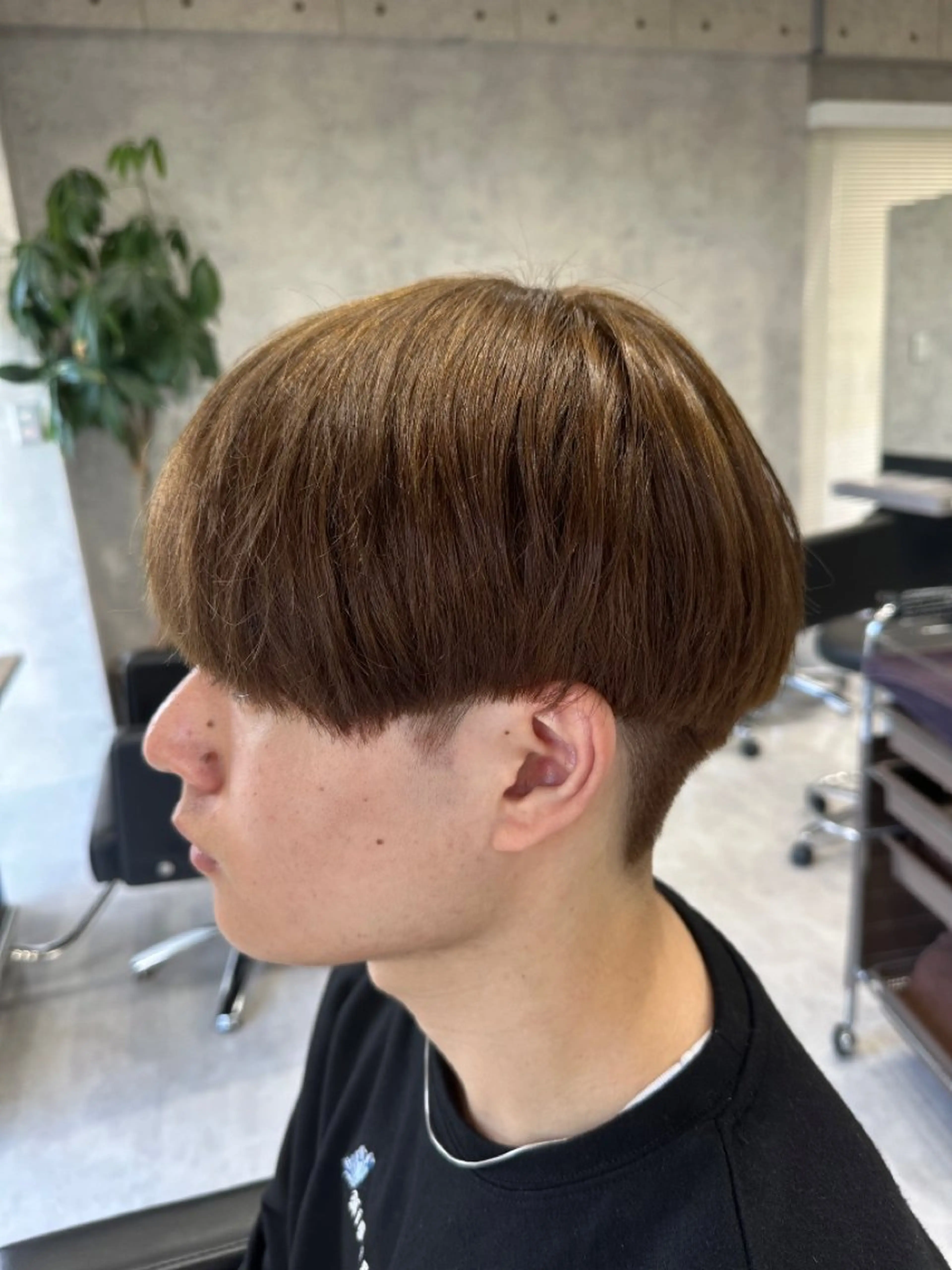 ショート カラー メンズ メンズブリーチ ブリーチ ブリーチなしカラー メンズカット/ マッシュ/颯太のヘアスタイル